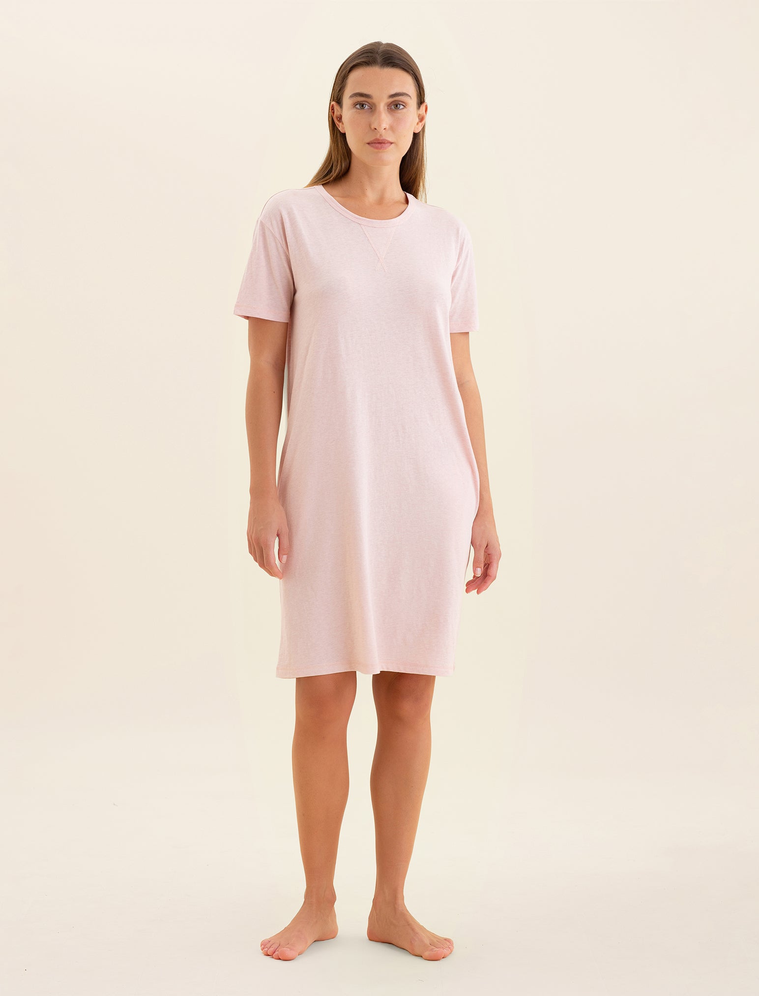 Jada Organic Cotton Knit Midi Nightgowns