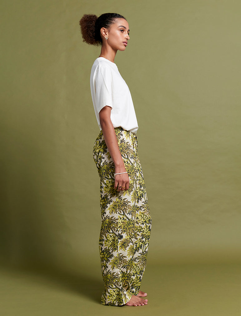 Karen Walker Canopy Wide Leg Pant