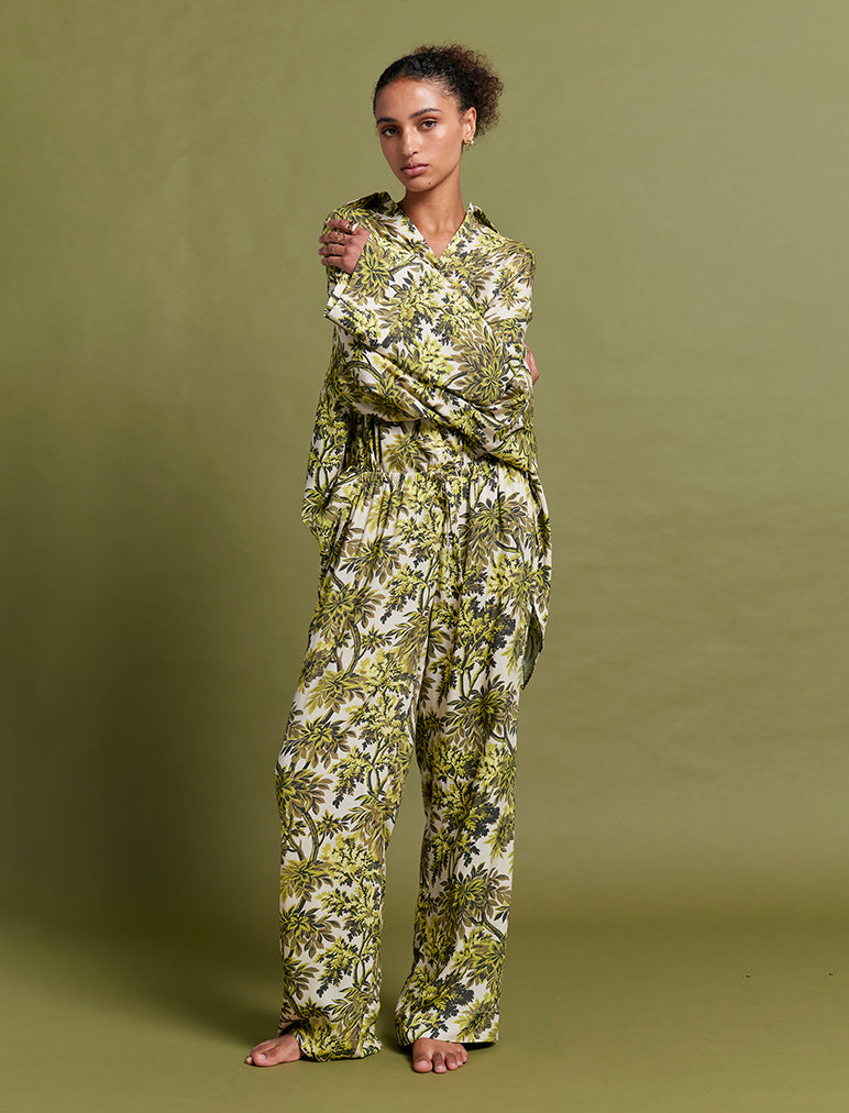 Karen Walker Canopy Wide Leg Pant