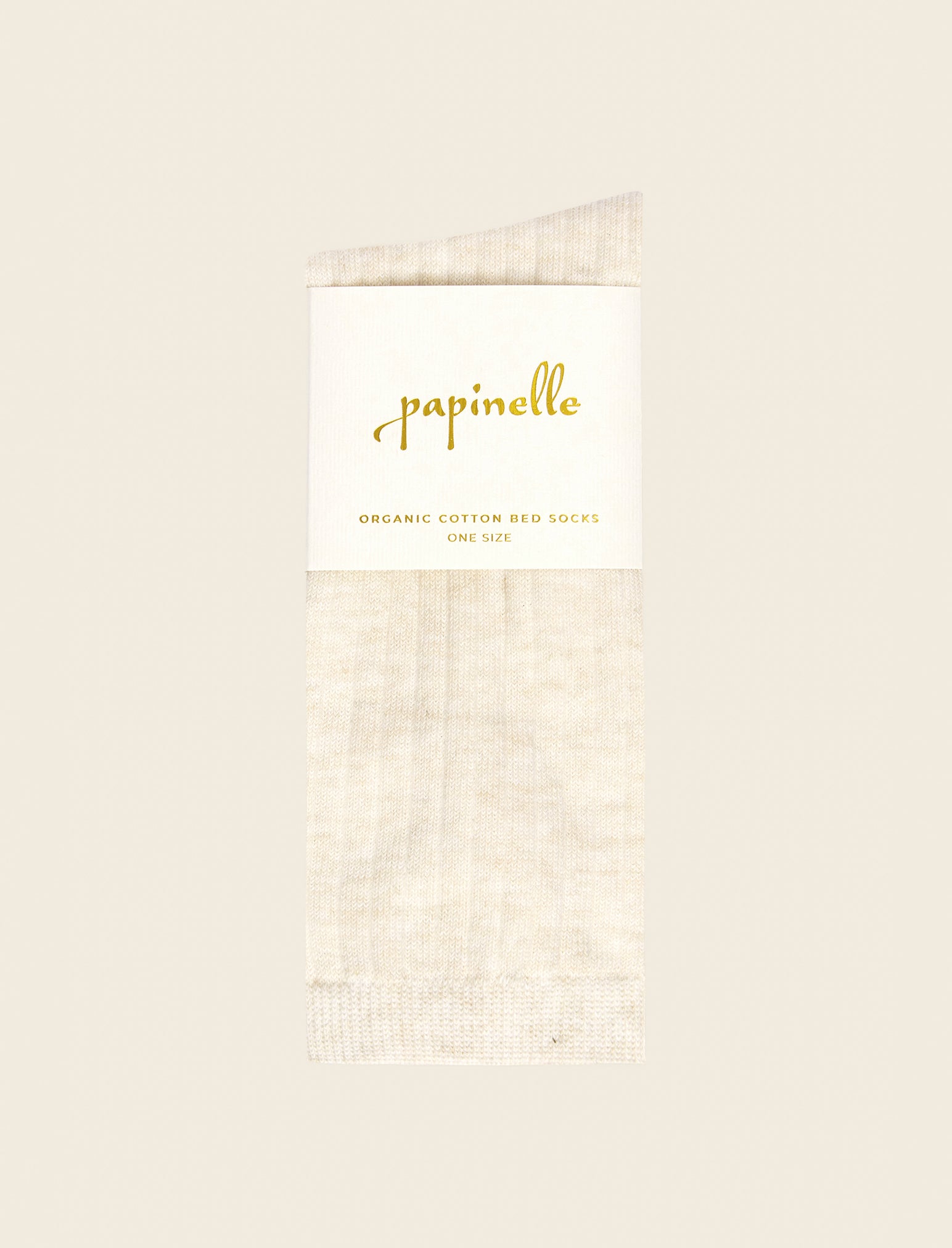 Organic Cotton Rib Socks