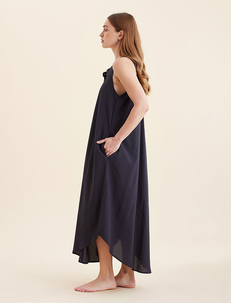 Madison Panel Front Maxi Nightie