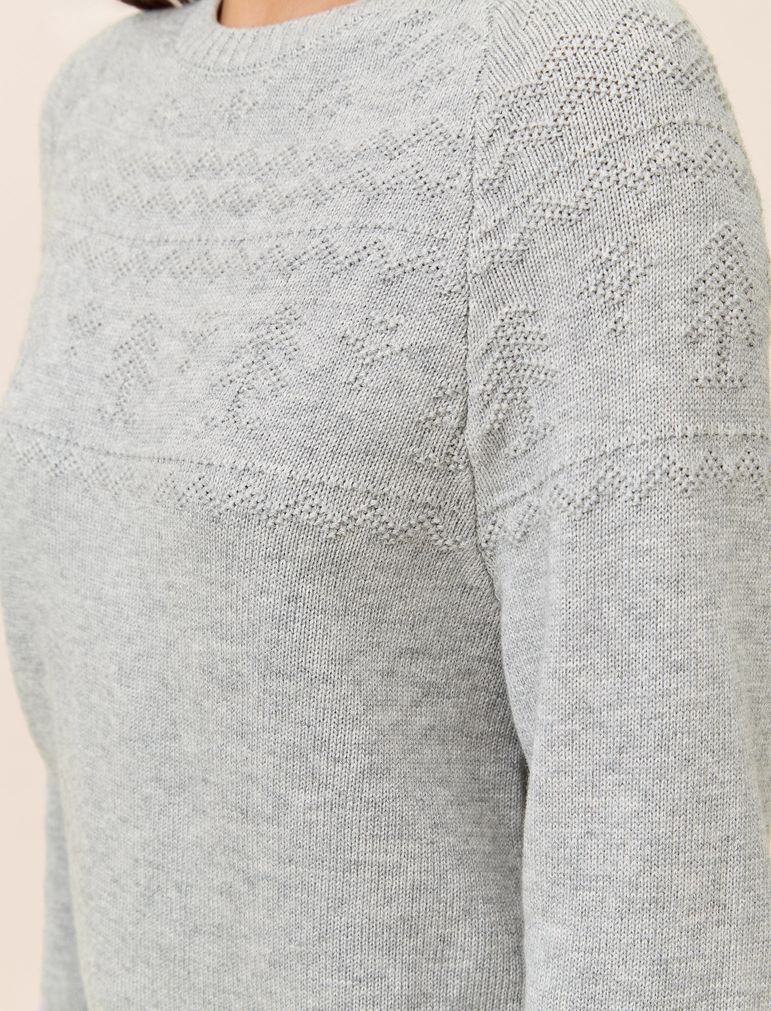 Fairisle Long Sleeve Knit Jumper