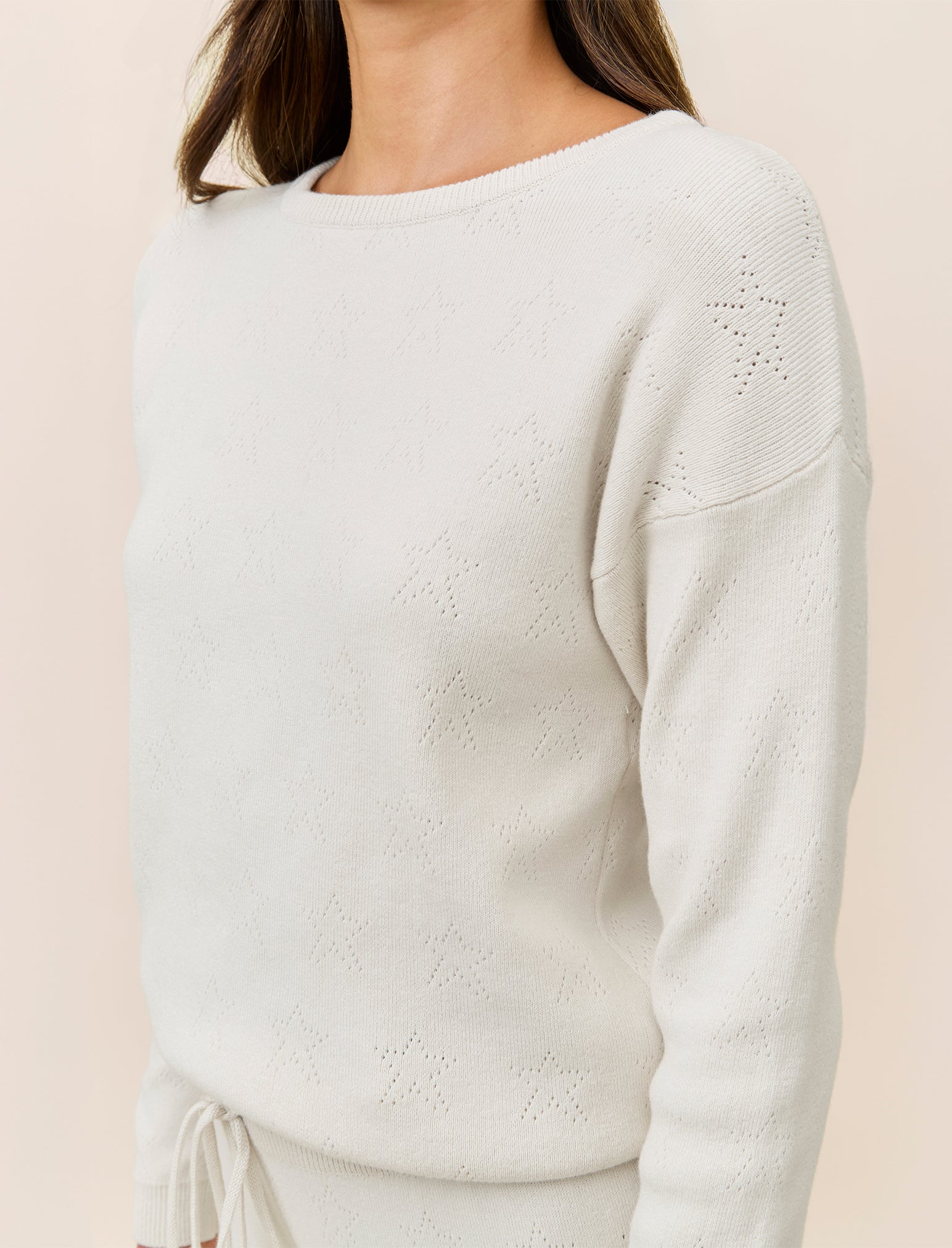 Cosy Pointelle Long Sleeve Top and Jogger