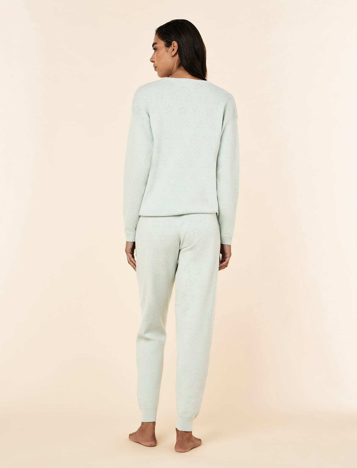 Cosy Pointelle Long Sleeve Top and Jogger