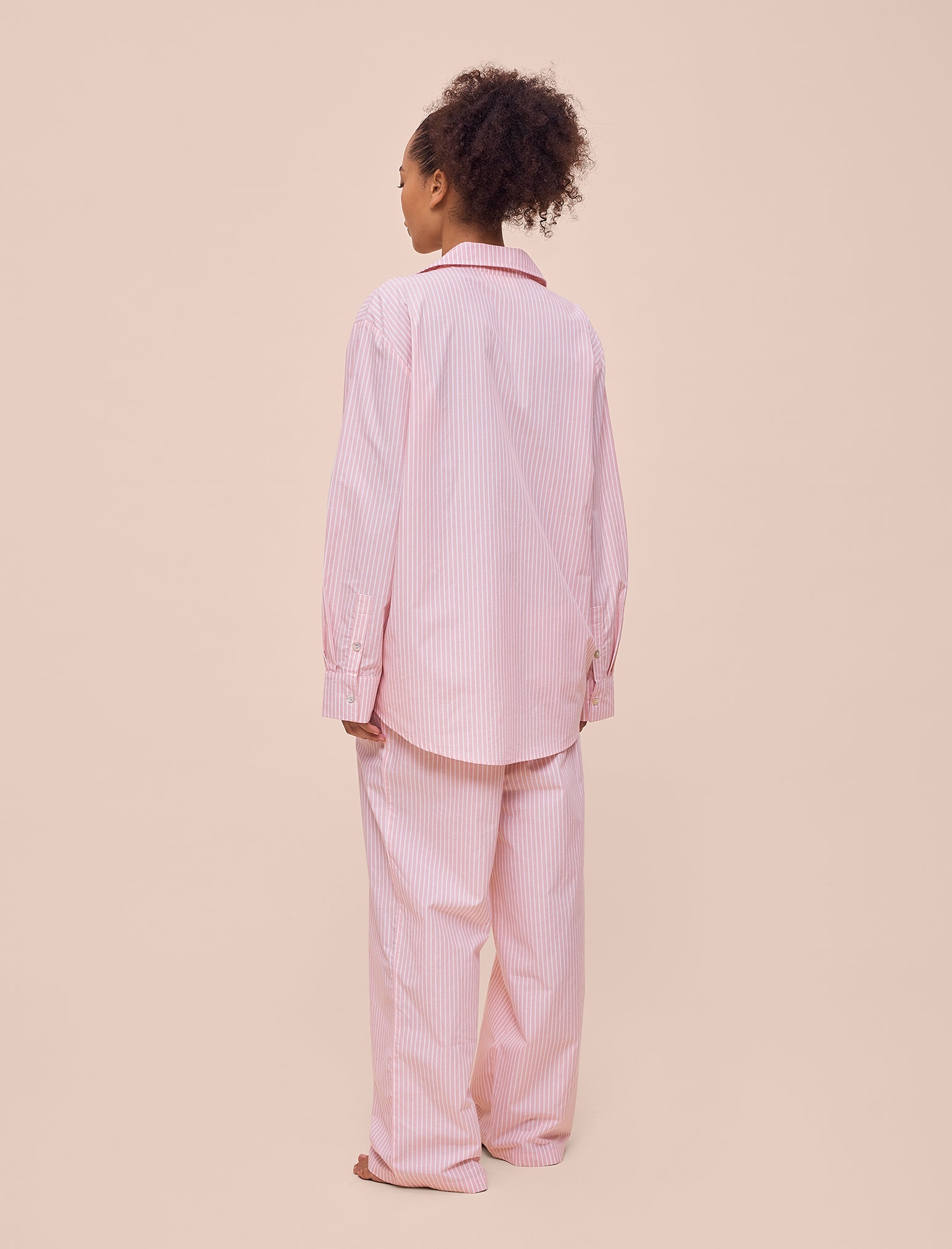 French Stripe Full Length PJ Set