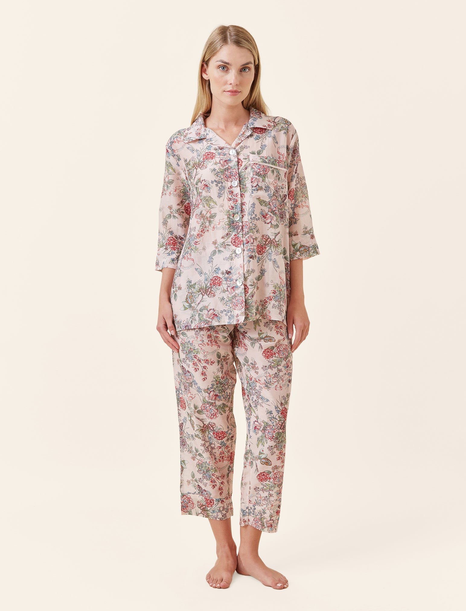 Layla Crop PJ Set