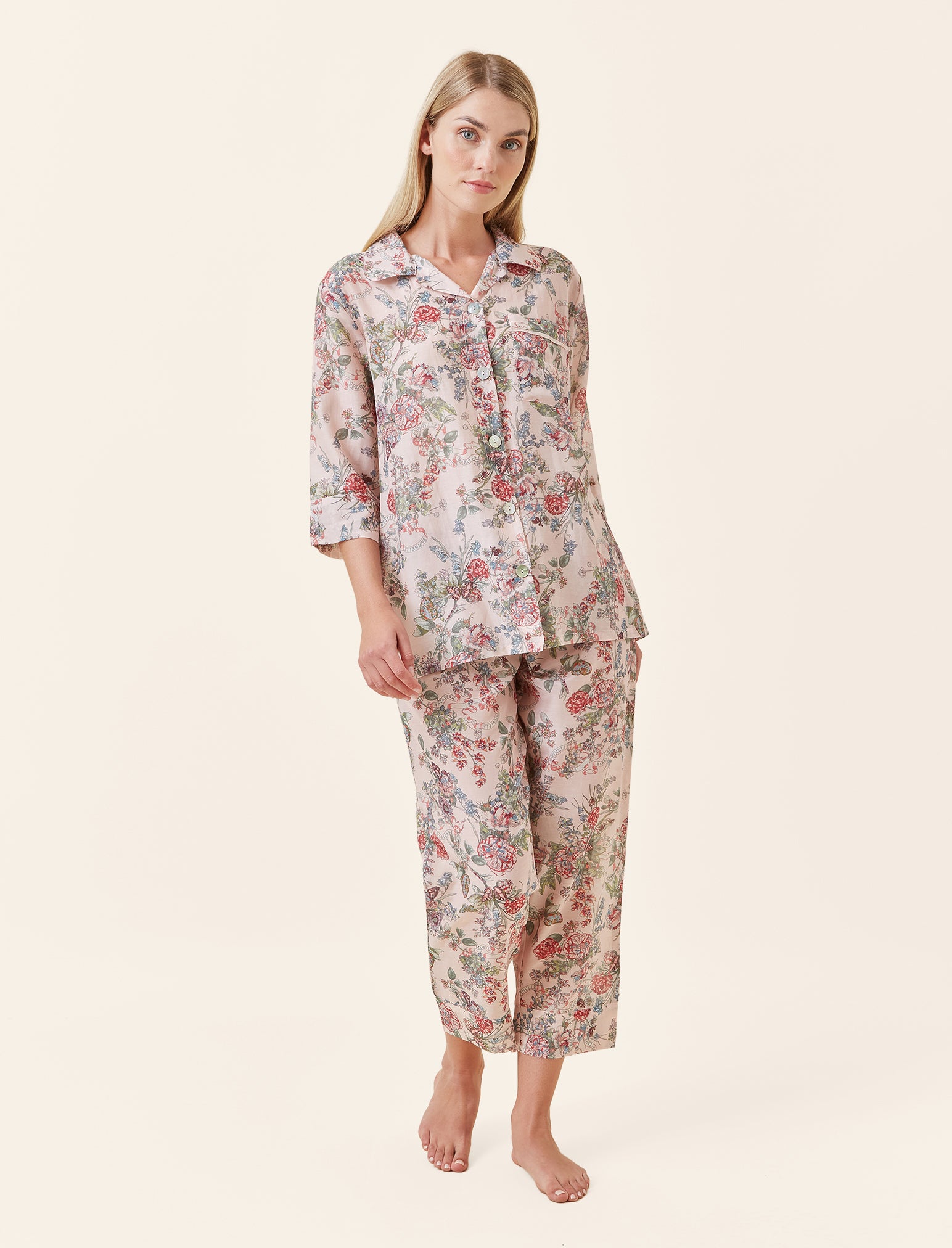 Layla Crop PJ Set