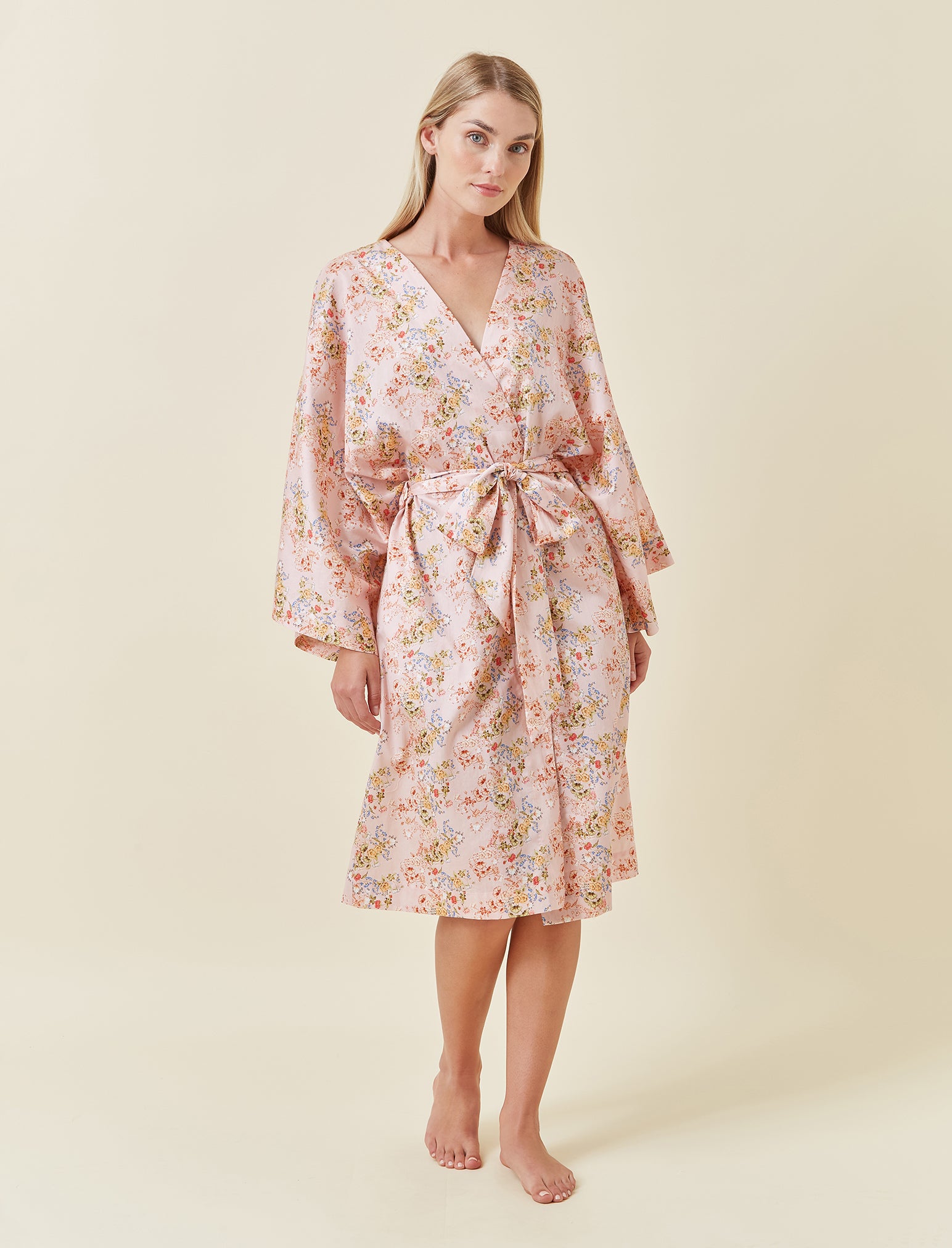 Molly Kimono Midi Robe