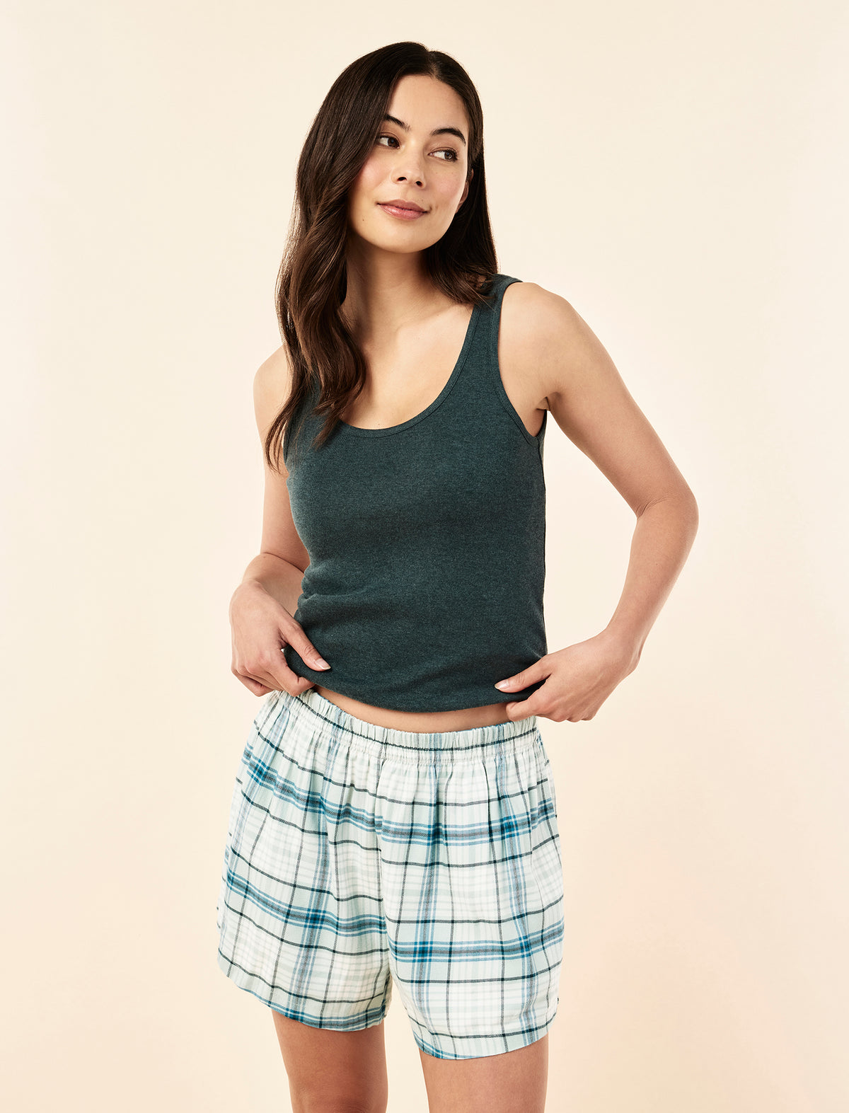 Pia Cotton Modal Singlet