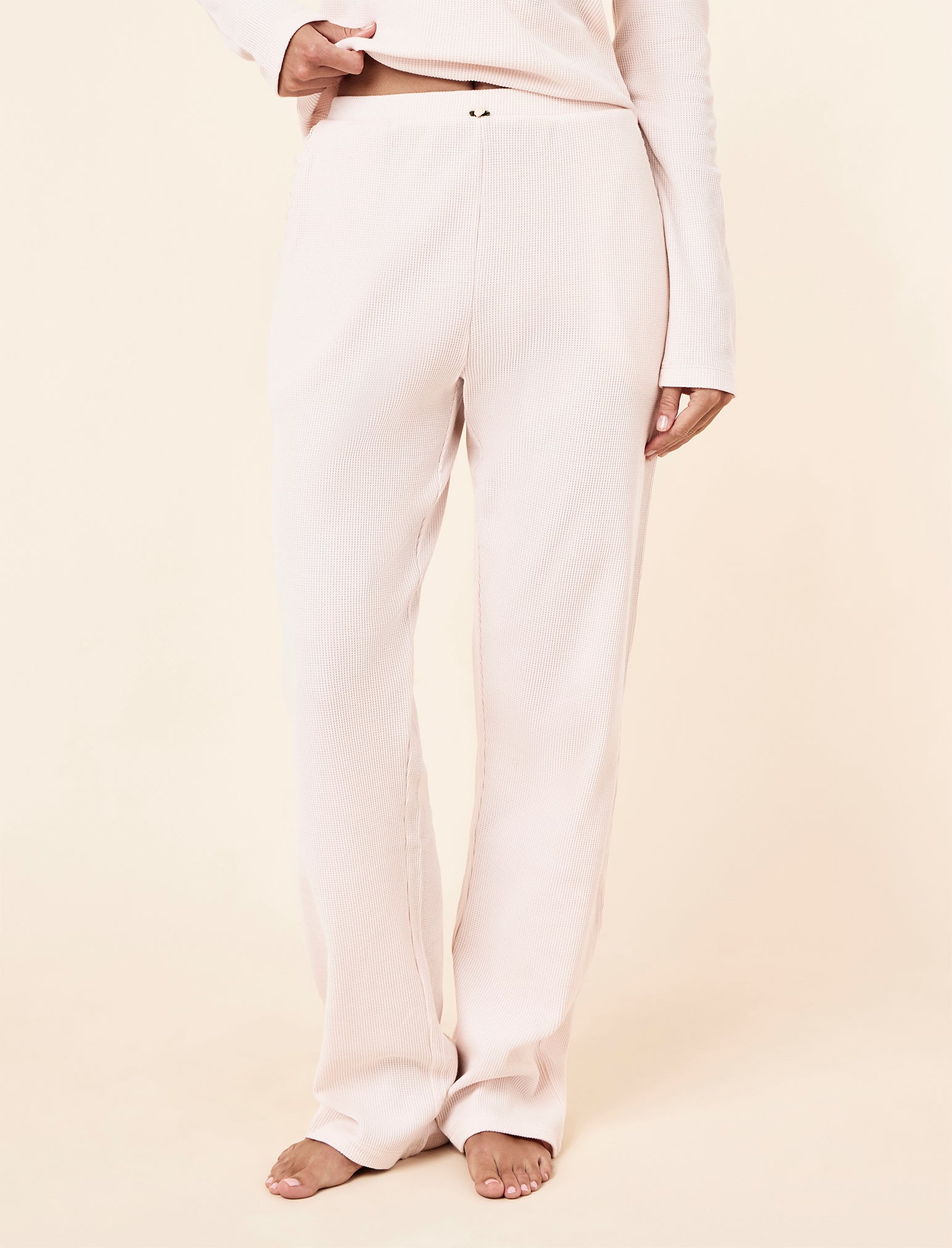 Claire Soft Cotton Waffle PJ Set