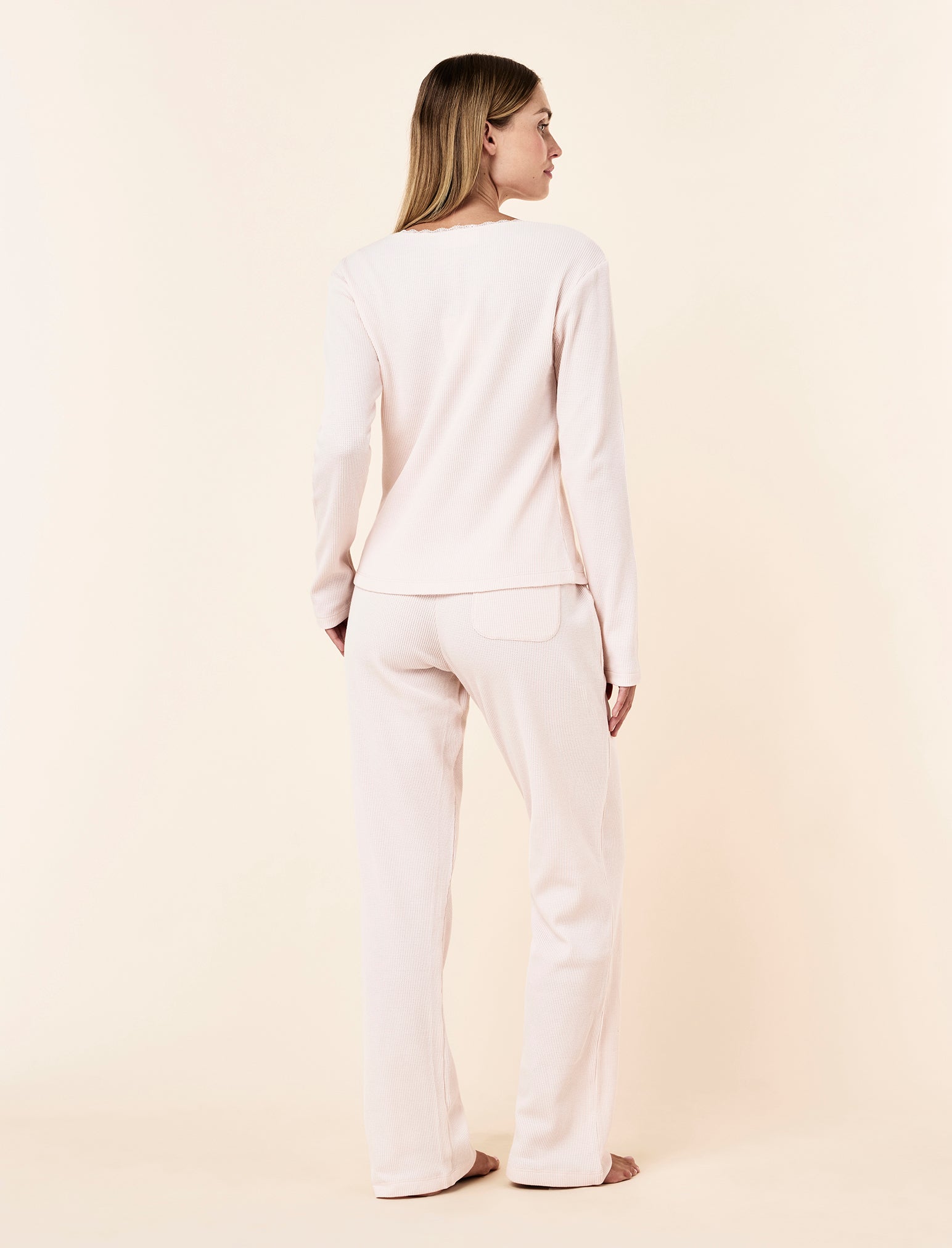 Claire Soft Cotton Waffle PJ Set