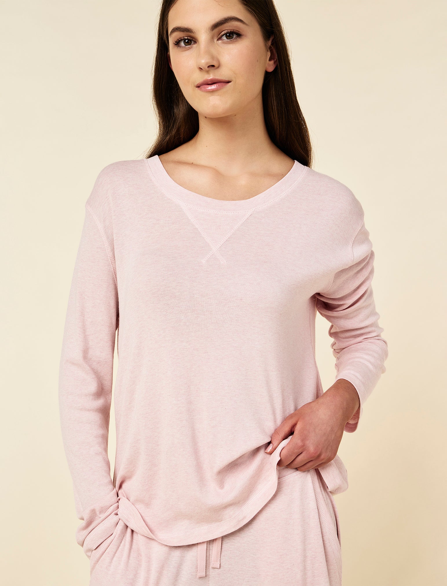 Pia Long Sleeve Top & Wide Leg Pant Set