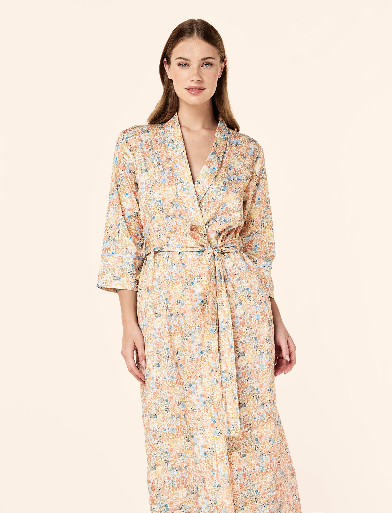 Carly Floral Maxi Robe