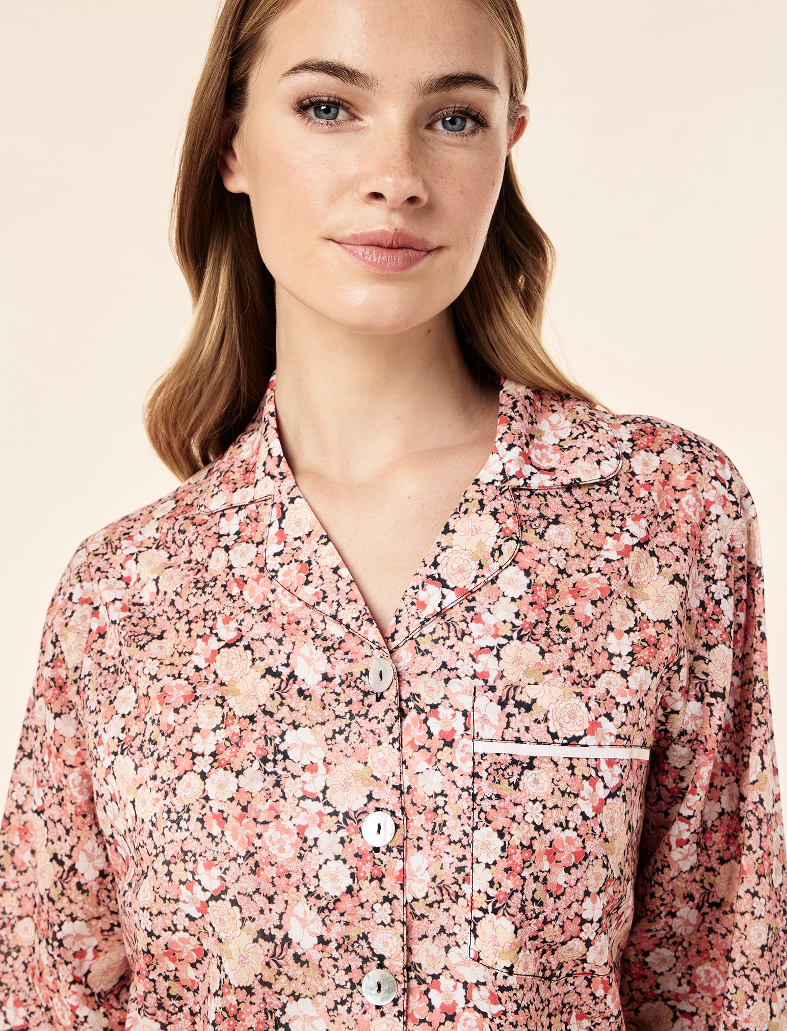 Carly Floral Full Length PJ Set