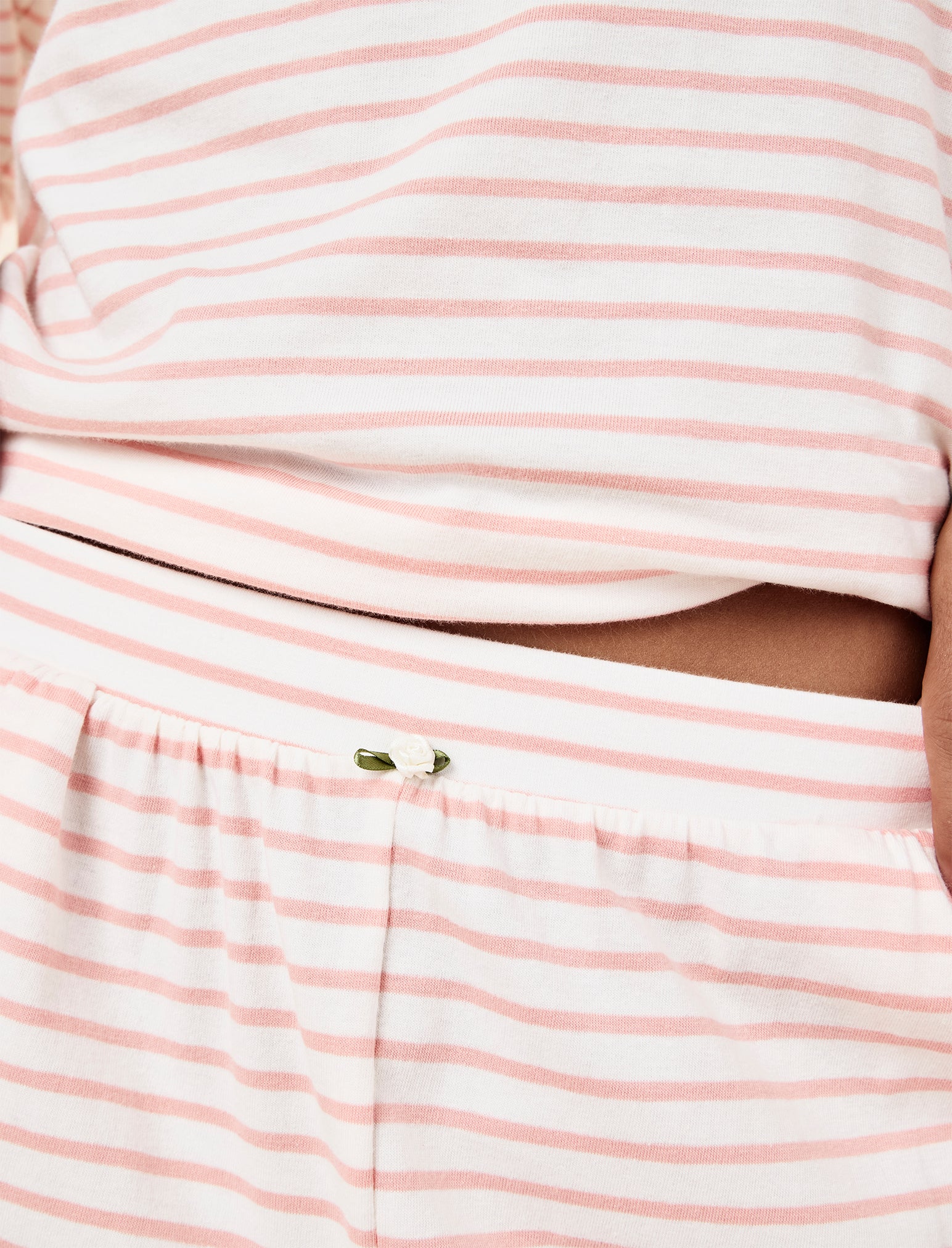 Soft Organic Cotton Knit Full Length PJ Set