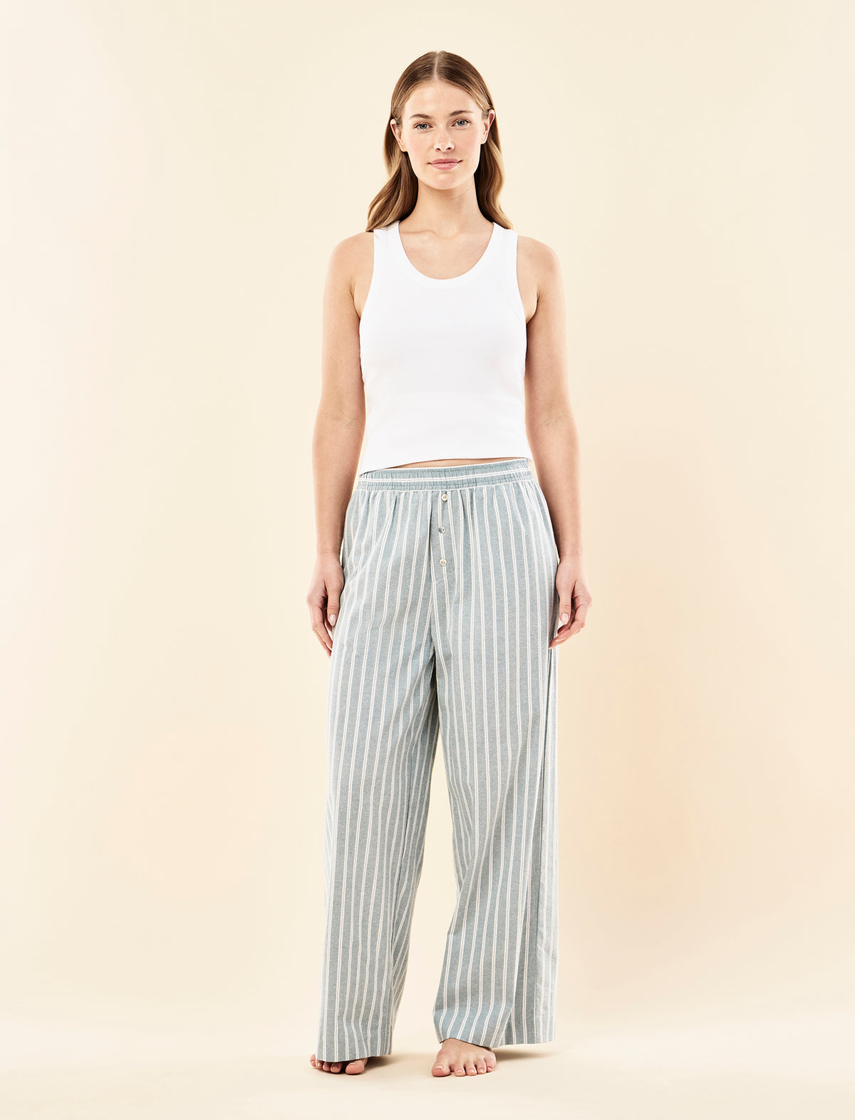 Organic Brushed Cosy FL Pant