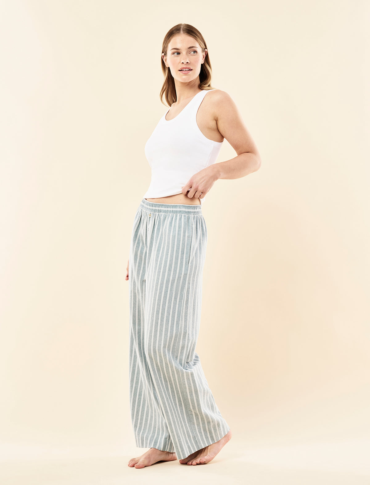 Organic Brushed Cosy FL Pant