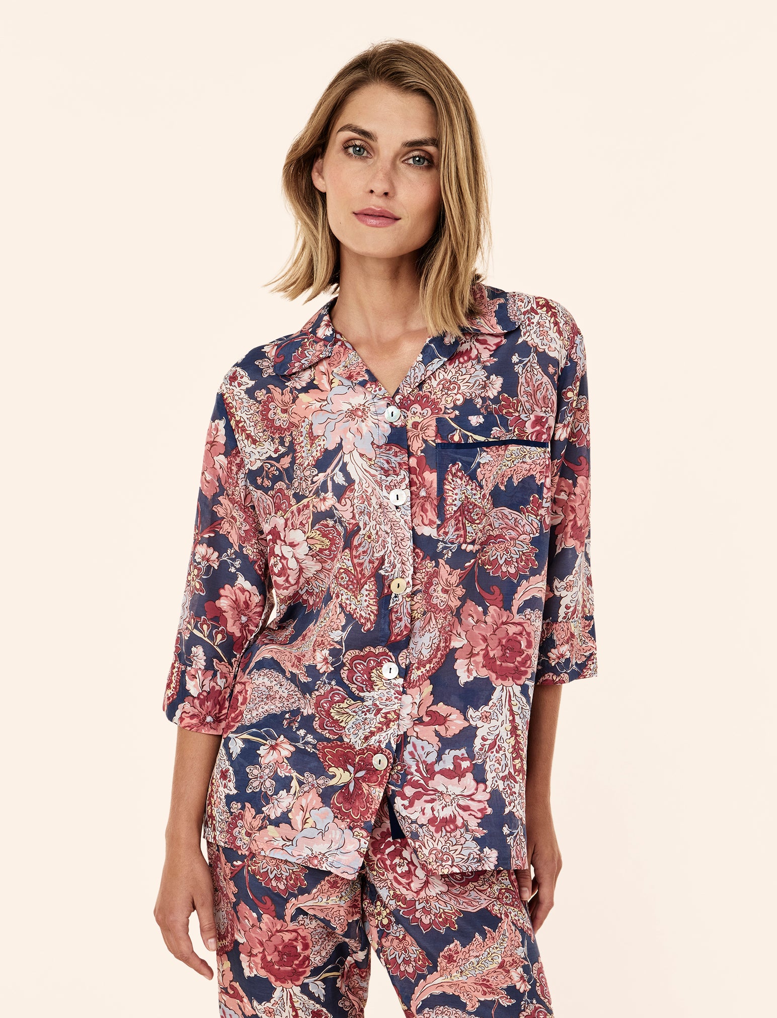 Ella Crop PJ Set