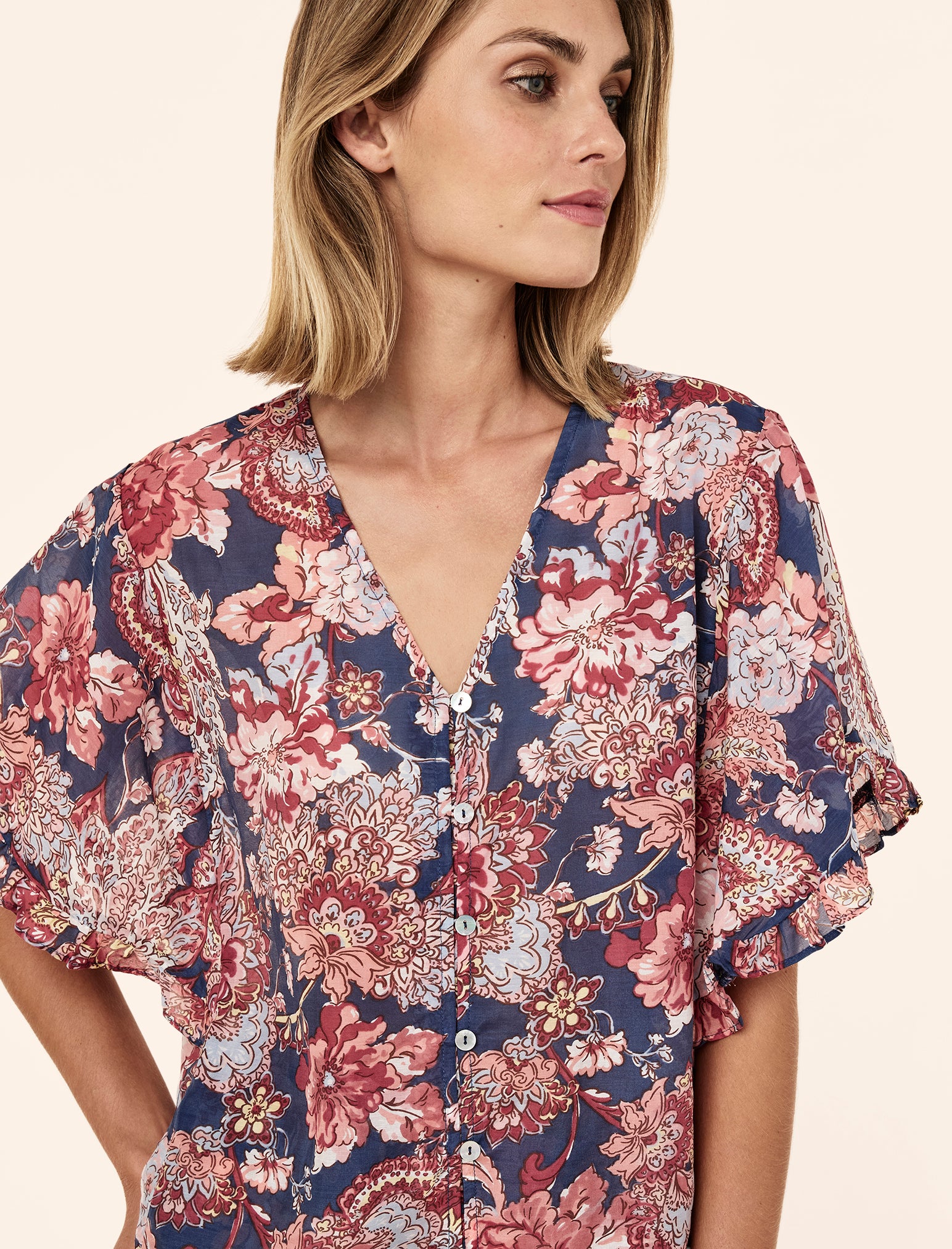 Ella Frill Boxer PJ Set