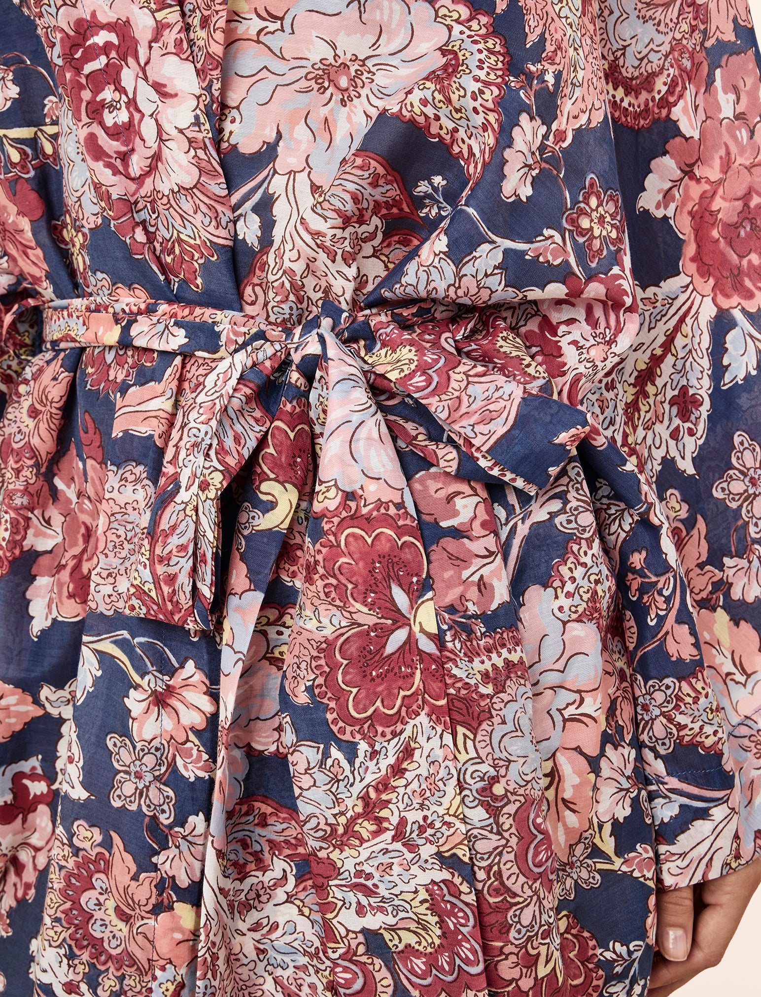 Ella Midi Kimono Robe