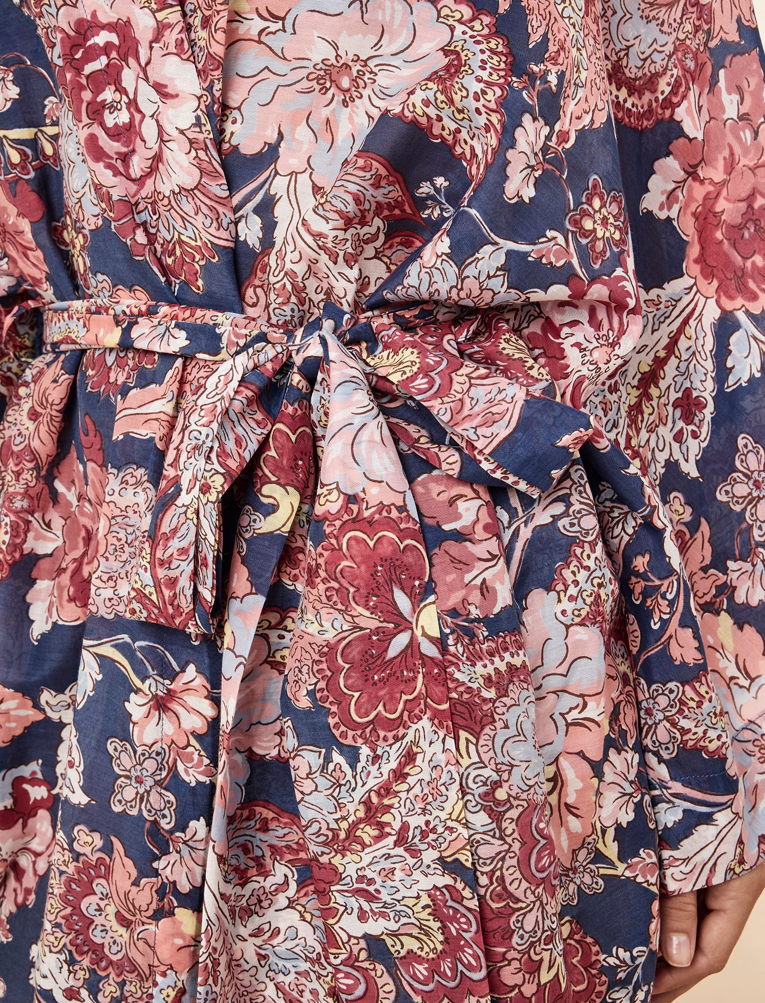 Ella Midi Kimono Robe