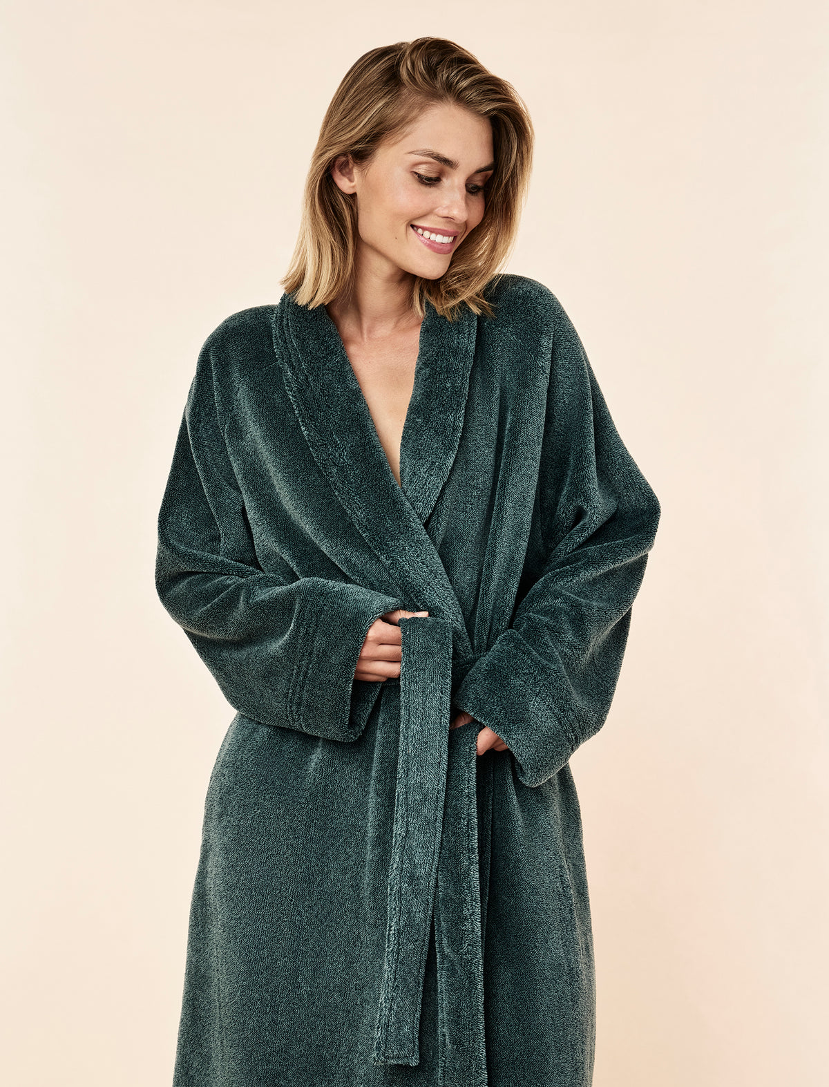 Long Plush Robe