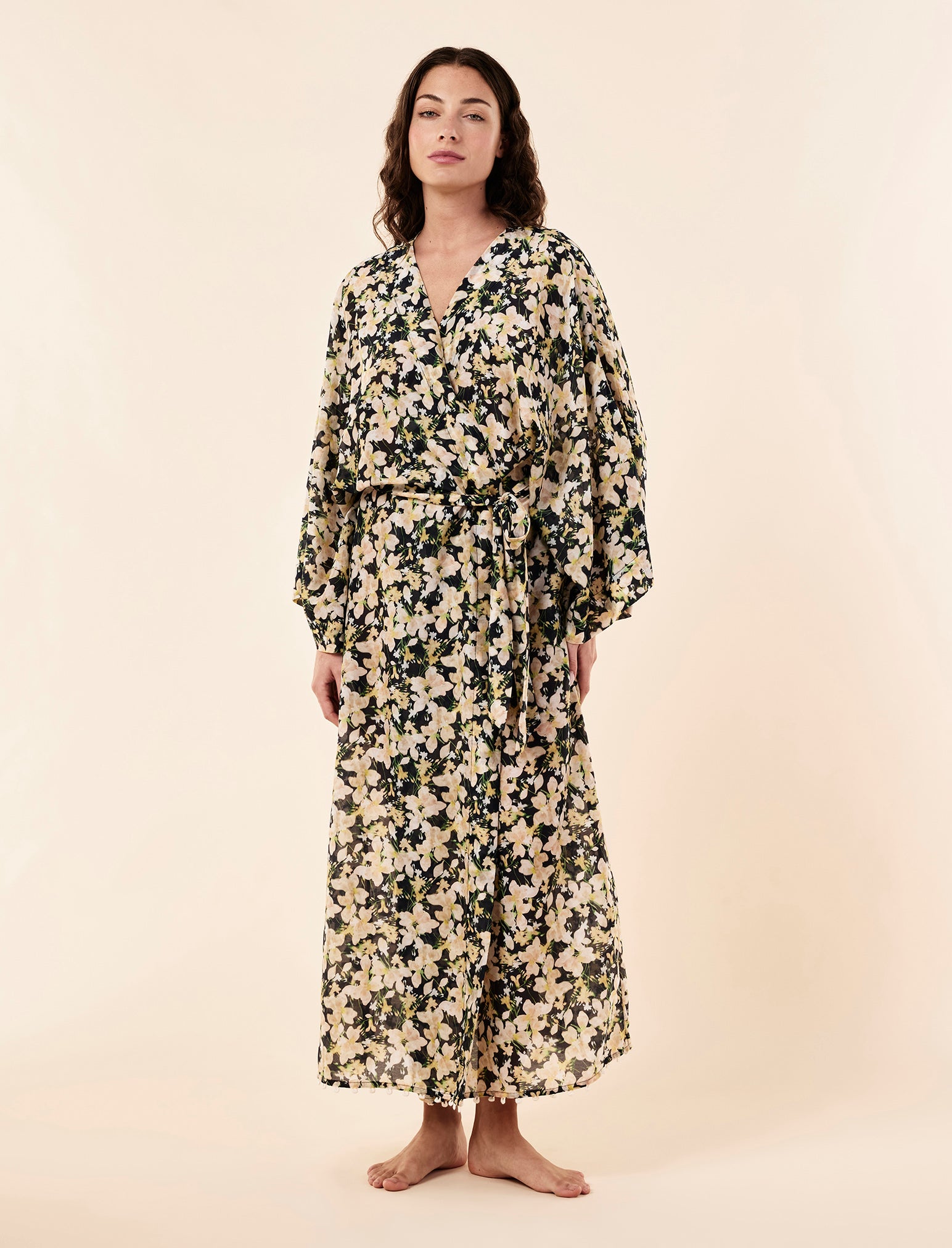 Serena Kimono Maxi Robe