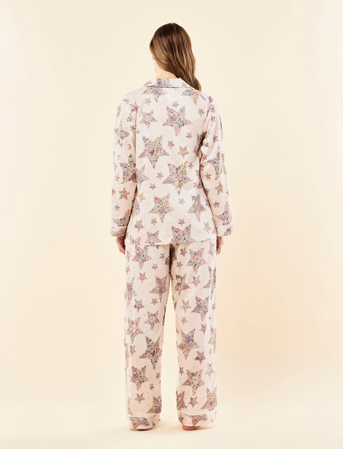 Floral Star Full Length PJ Set