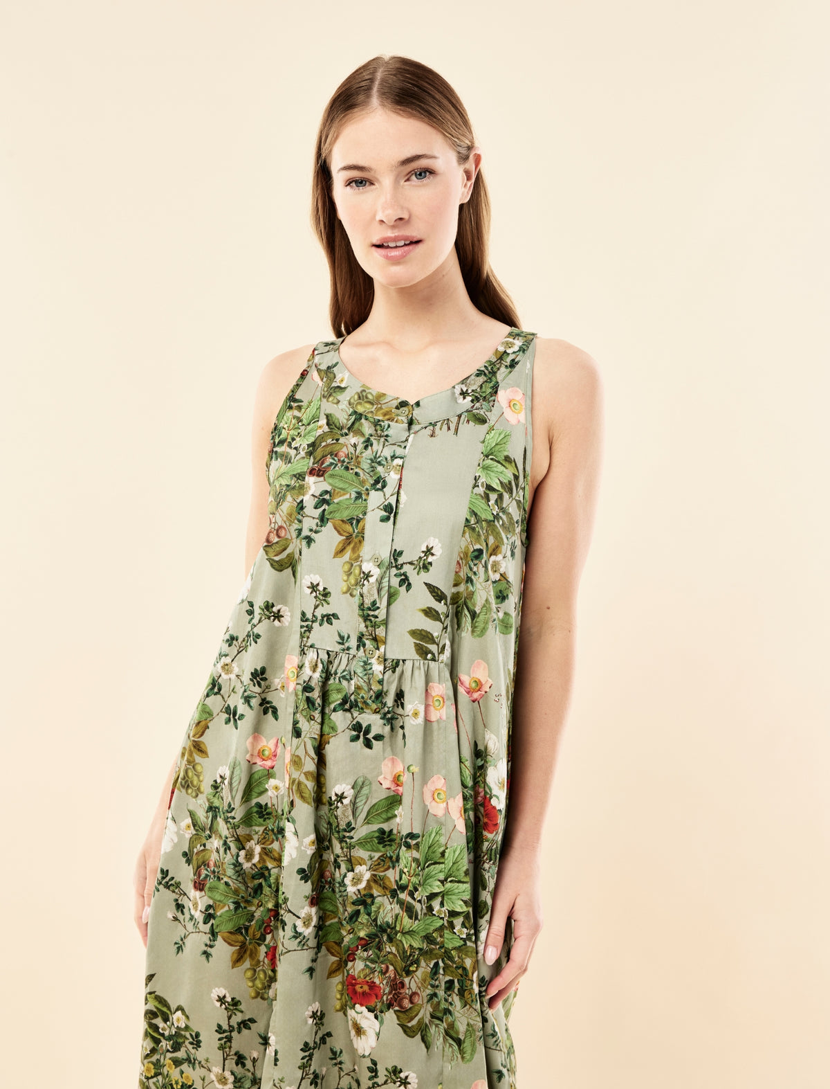Karen Walker Love Letter Panel Front Nightgown