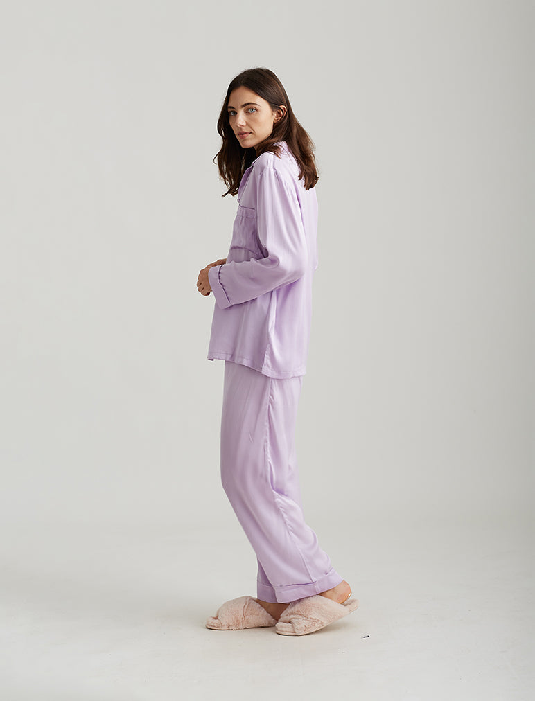 Audrey Silk Boxer PJ – Papinelle Sleepwear US