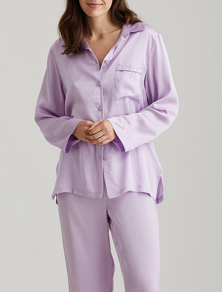 Audrey Pure Silk Full Length PJ
