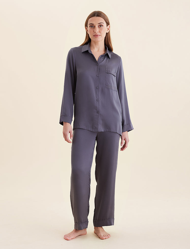 Audrey Mulberry Silk Full Length PJ