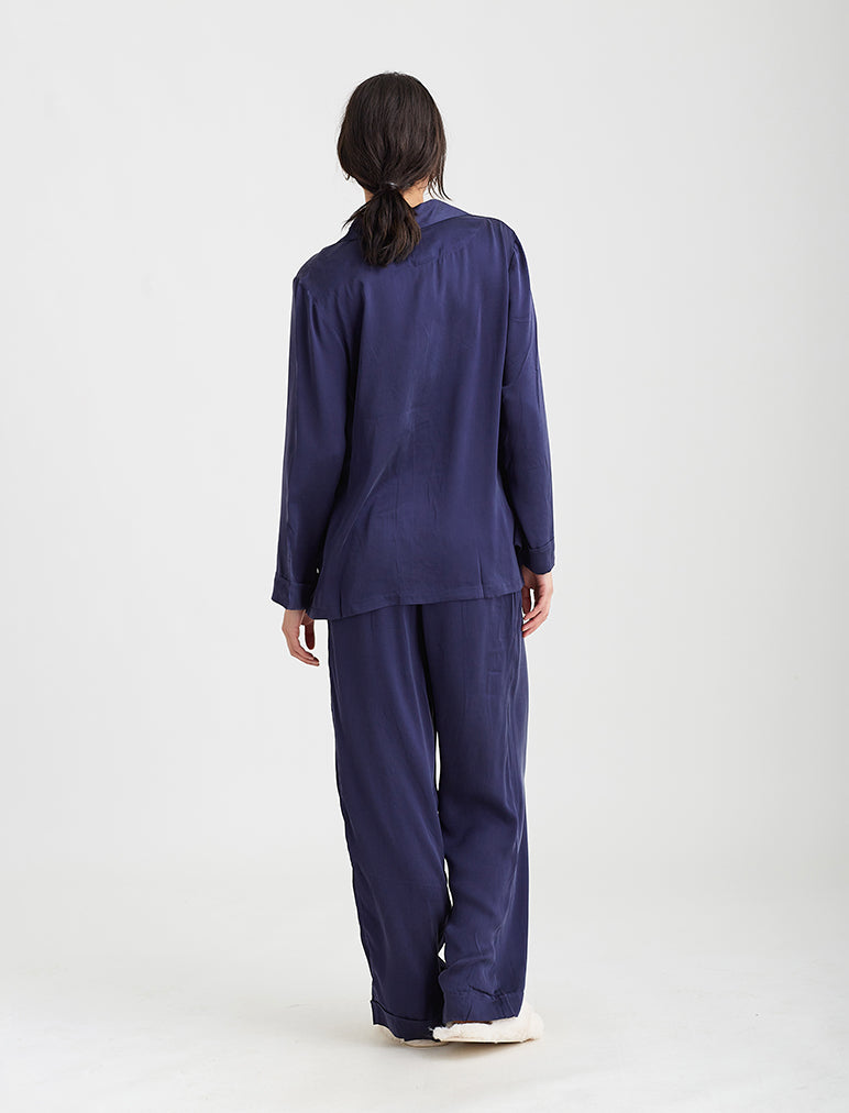 Audrey Pure Silk Full Length PJ – Papinelle Sleepwear US