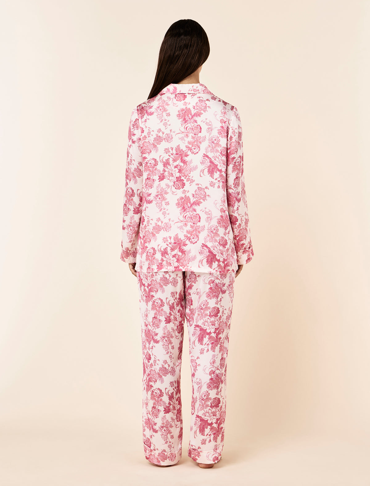 Madelyn Silk Full Length PJ Set