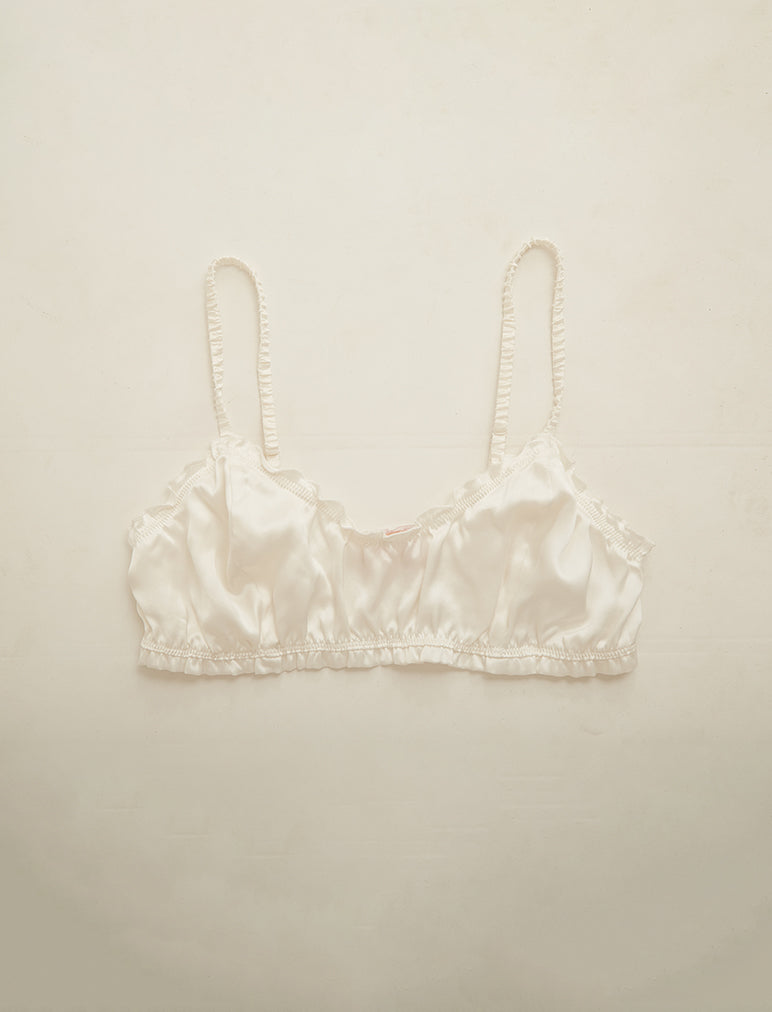 Audrey Silk Bralette – Papinelle Sleepwear US