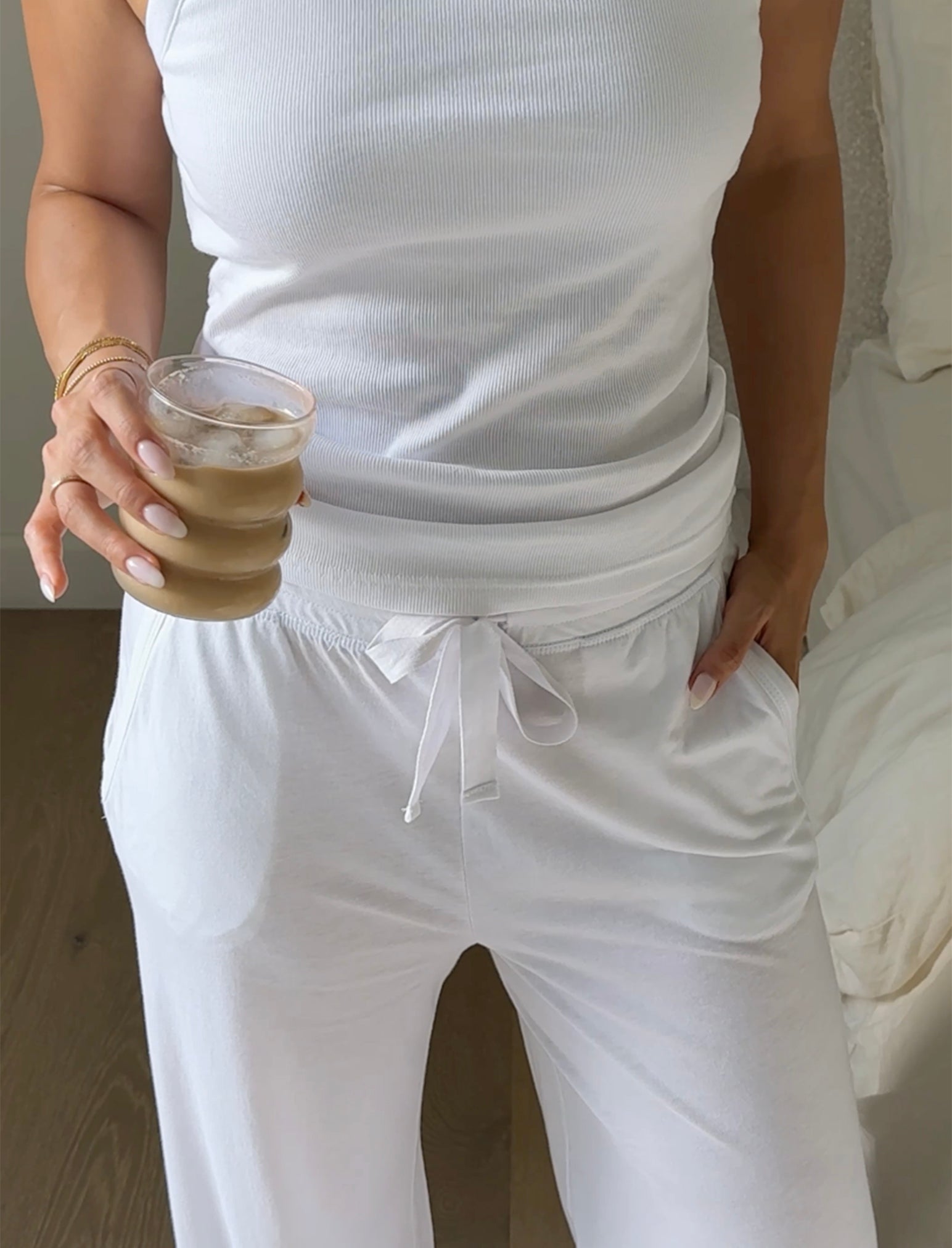 Jada Organic Cotton Wide Leg Pant