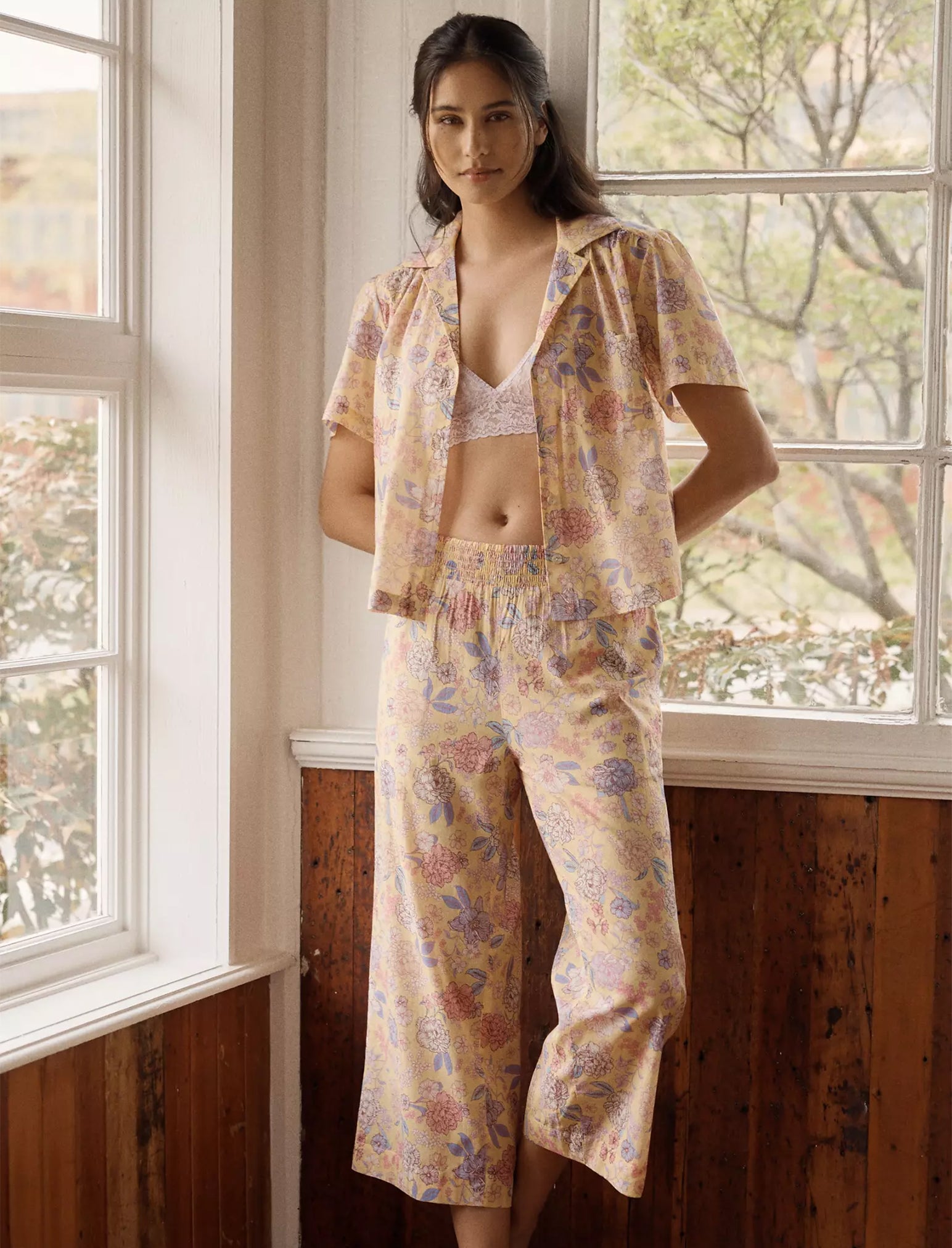 Karolina Crop PJ Set