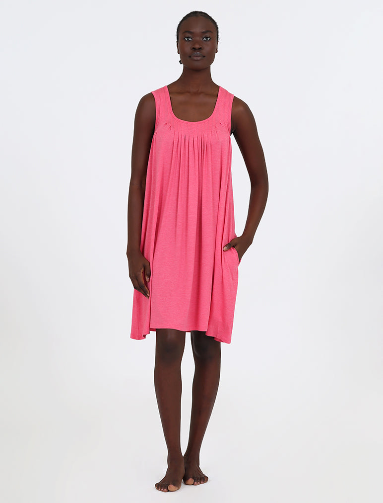 Modal Soft Pleat Front Nightgown