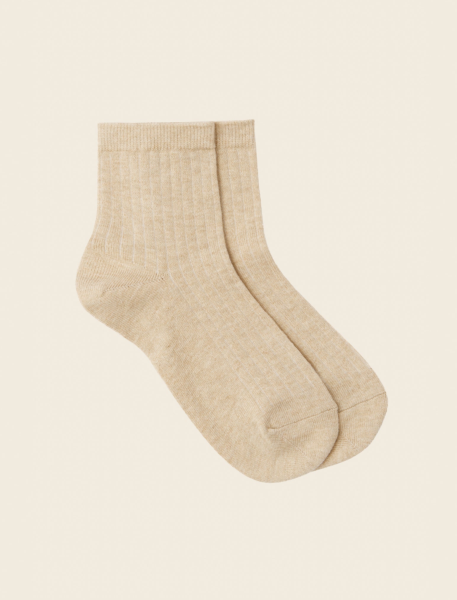 Crew Ribbed Socks