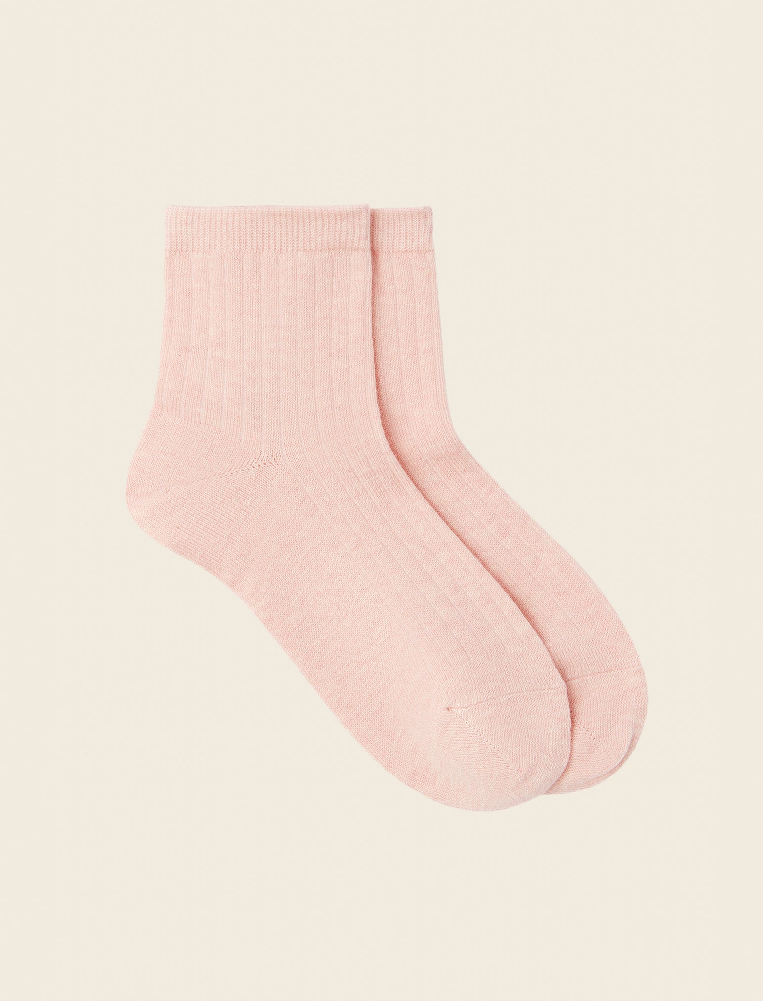 Crew Ribbed Socks