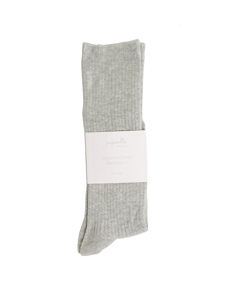 Organic Cotton Rib Socks