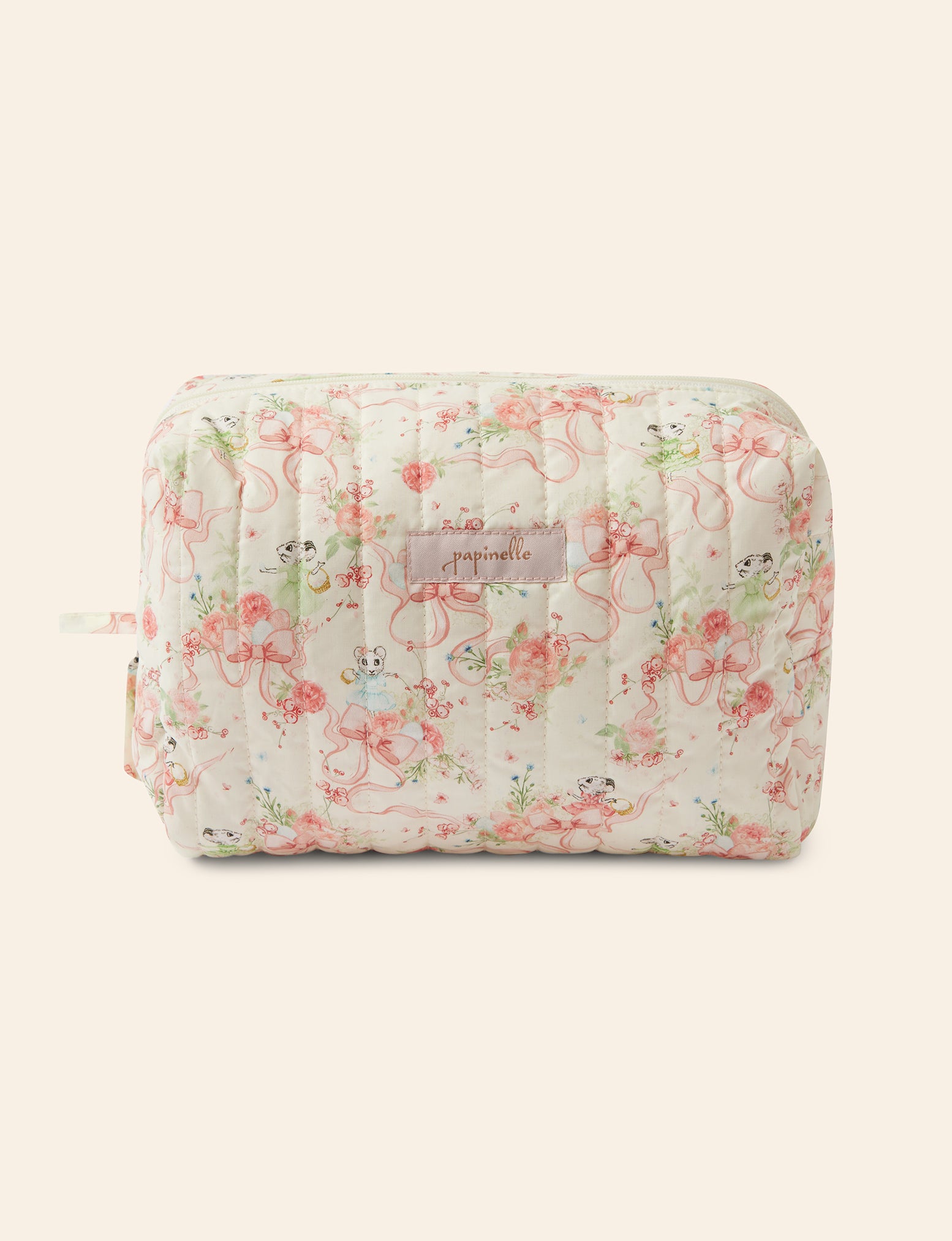 Claris The Mouse Quilted Cos Bag