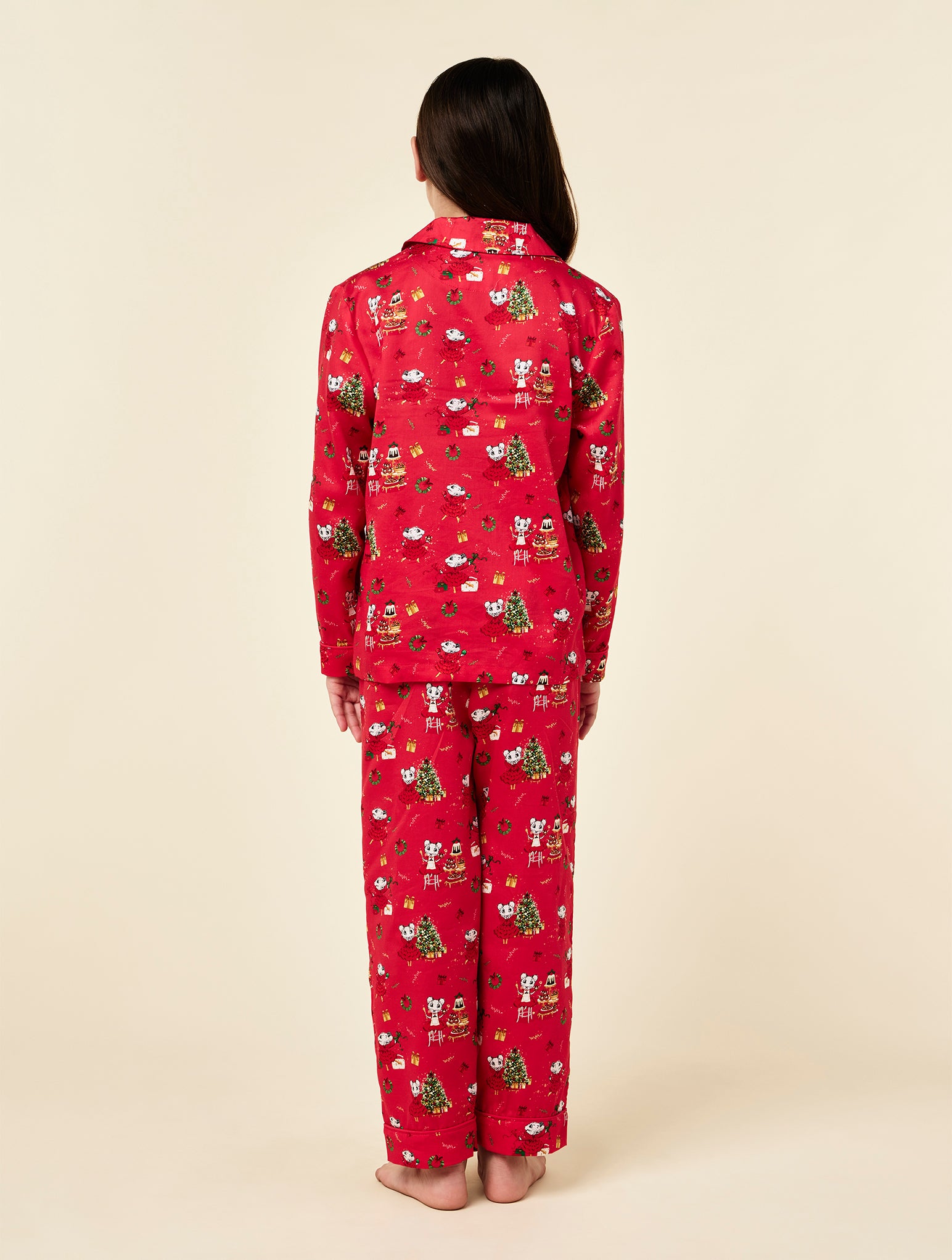 Claris The Mouse Kids Full Length PJ Set