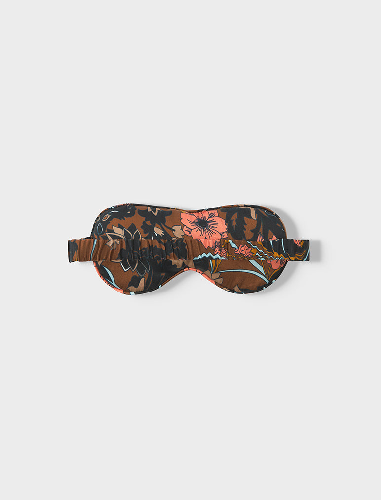 Karen Walker '60s Floral Silk Eye Mask