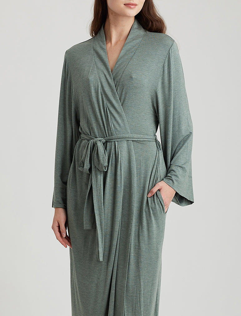 Kate Modal Soft Maxi Robe