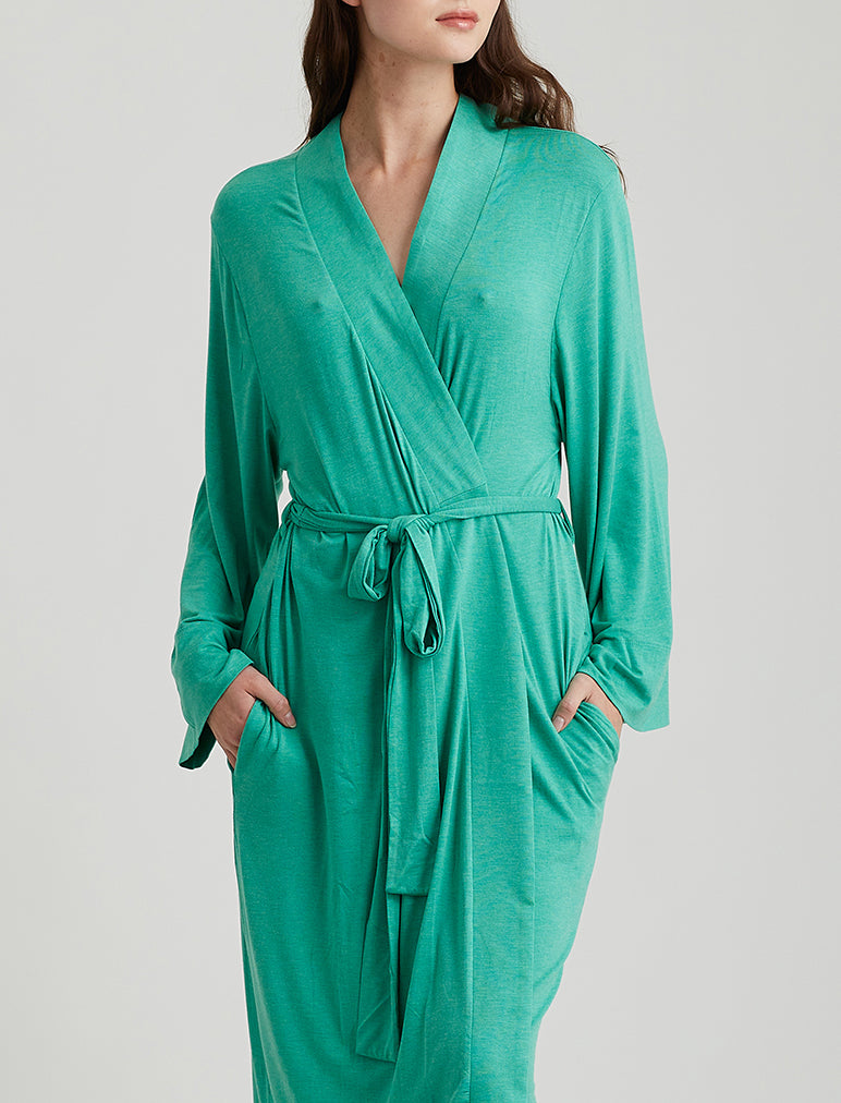 Kate Modal Soft Maxi Robe