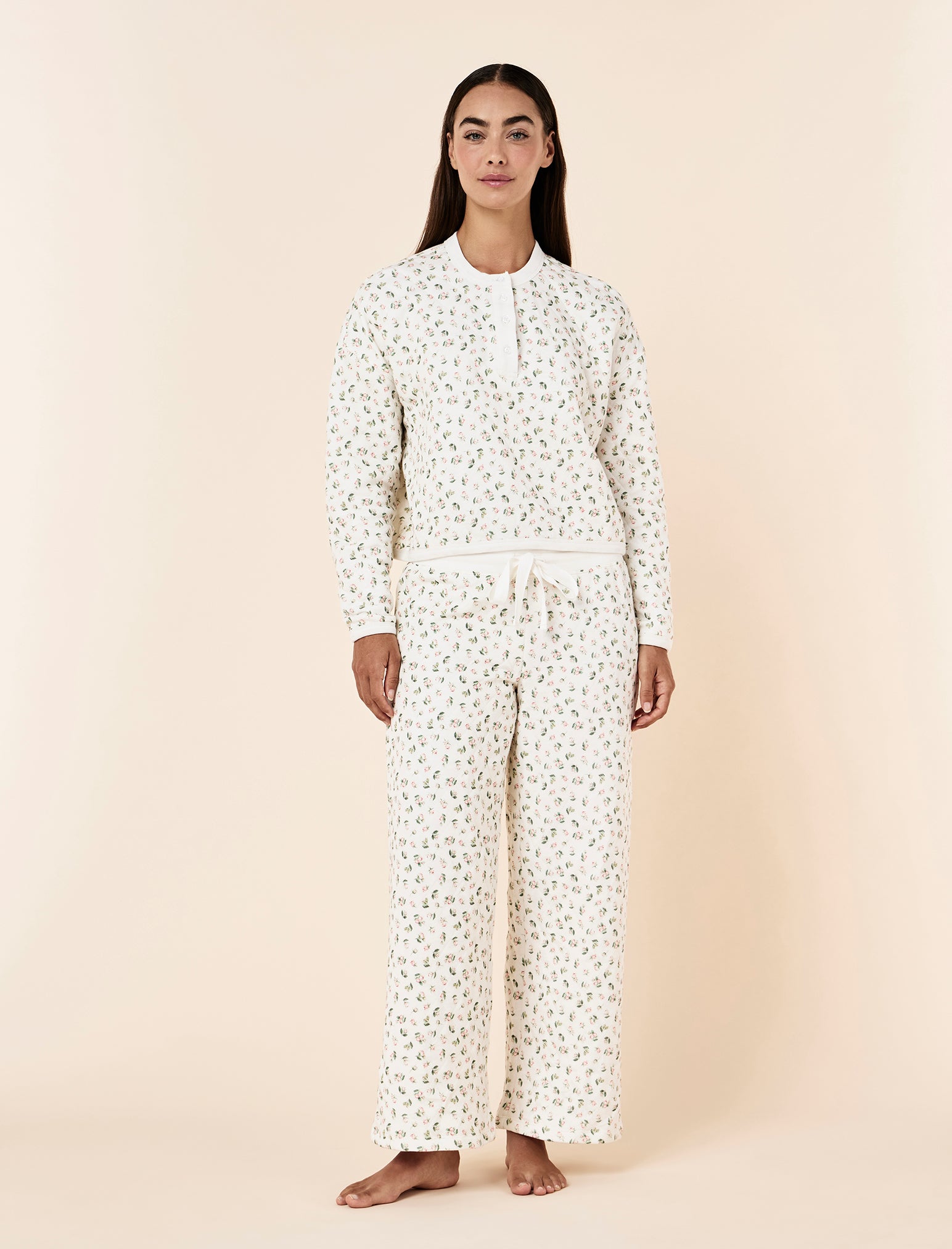 Quilted Cotton PJ Set