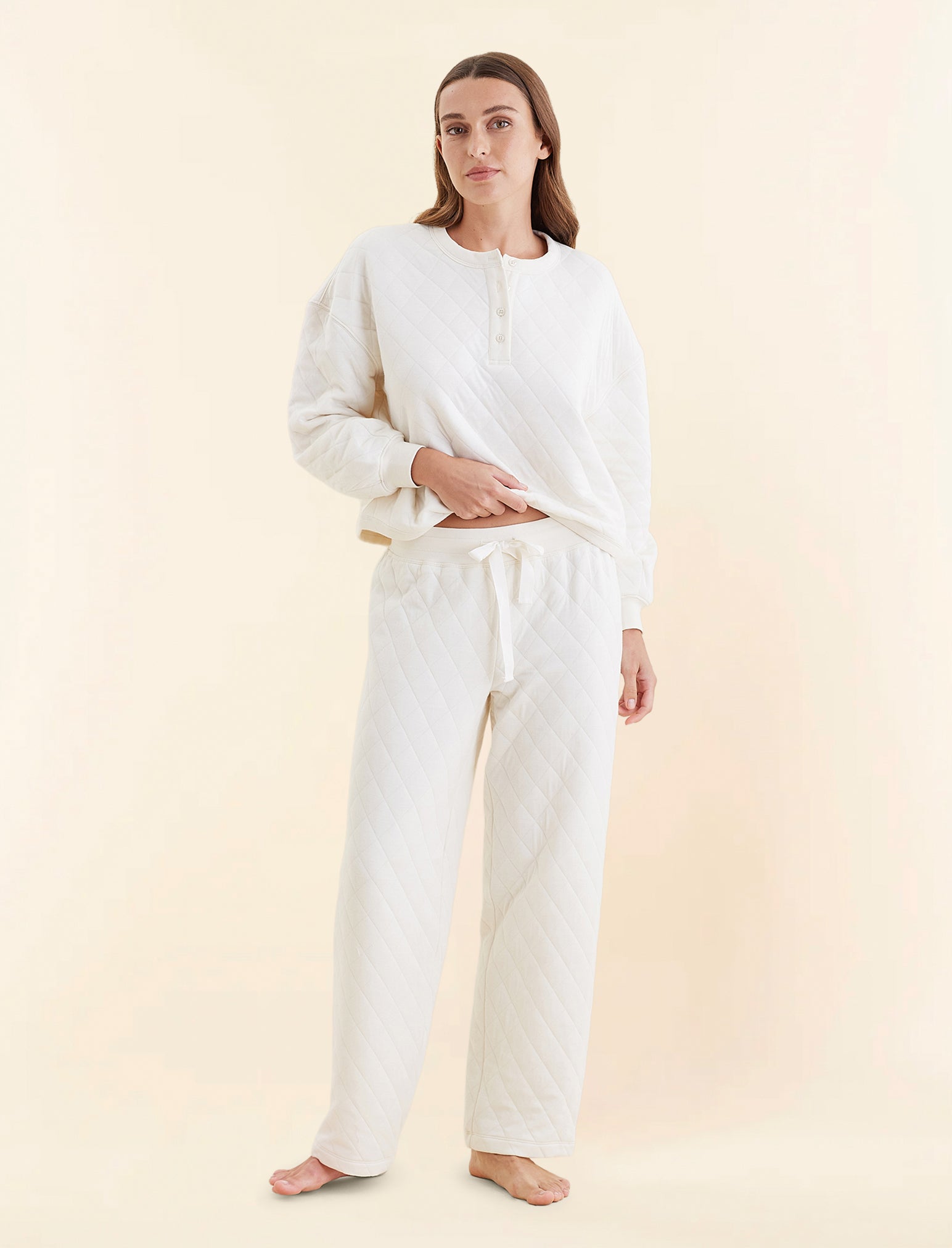 Quilted Cotton PJ Set