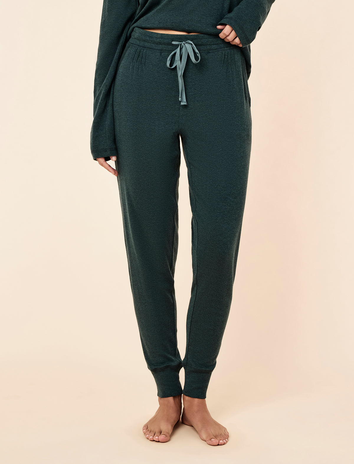 Pia Luxe Long Sleeve Top & Jogger Set