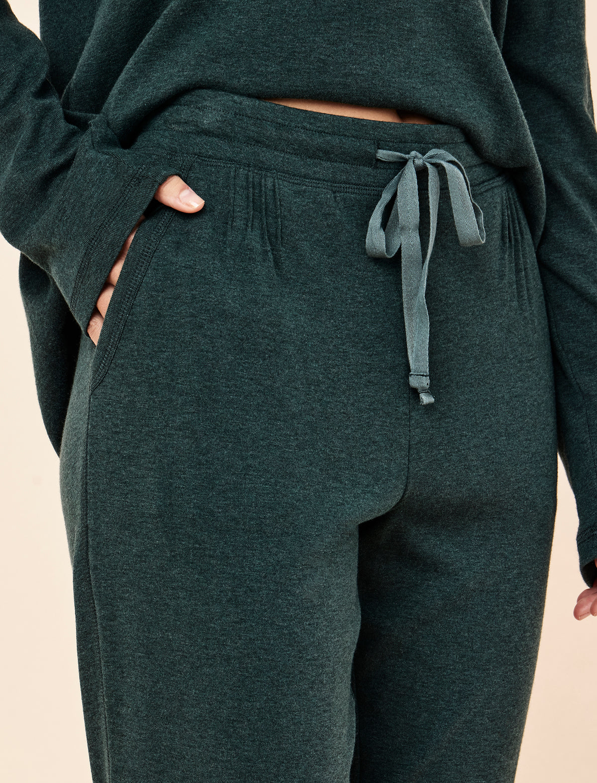 Pia Luxe Long Sleeve Top & Jogger Set